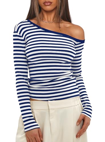 Royal Blue White Stripe