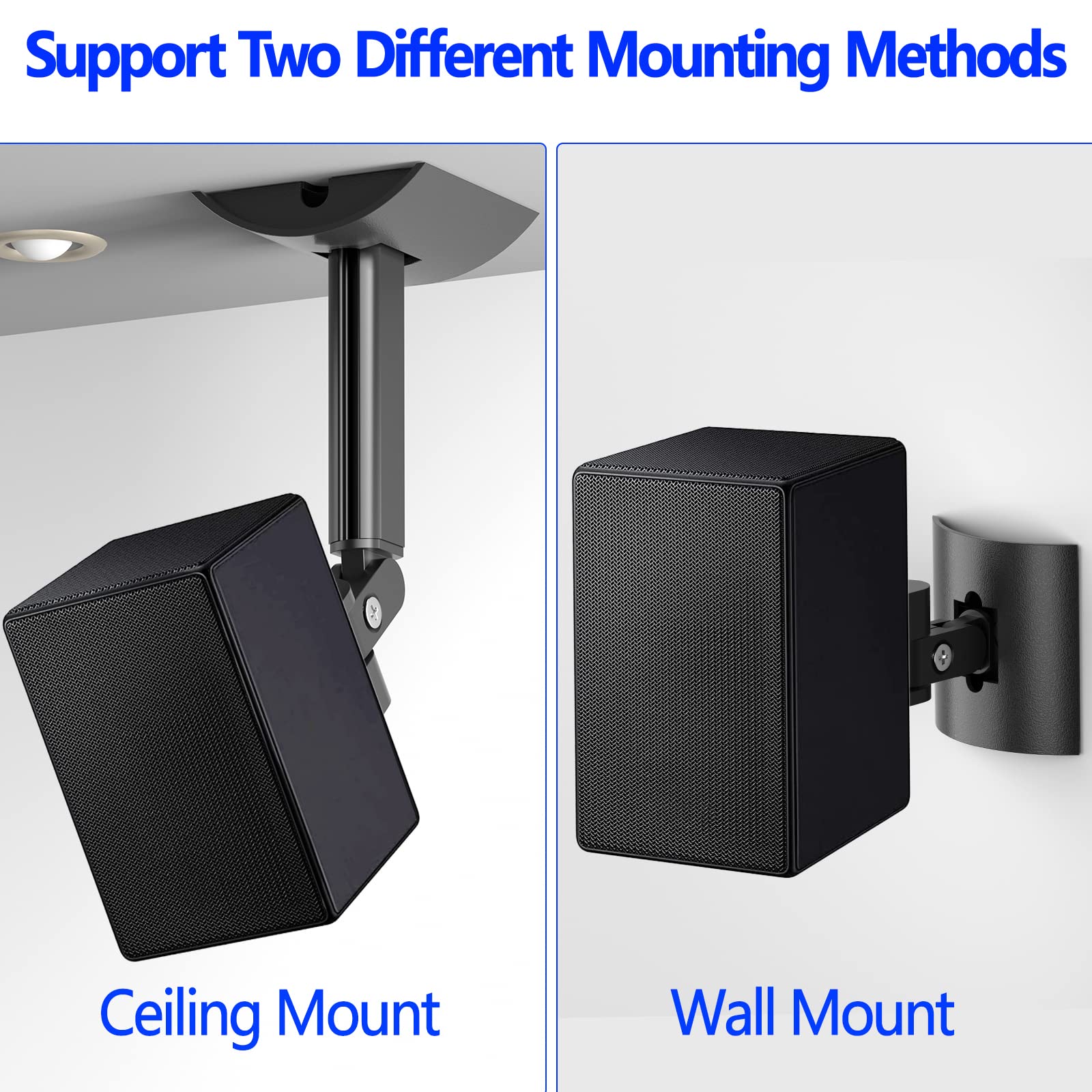 Samsung SWA-9500S/ZA Speaker Wall Mount Bracket - Adjustable Tilt & Swivel Ceiling Mount for Rear Speakers - Perfect for Home Theater & Surround Sound Systems