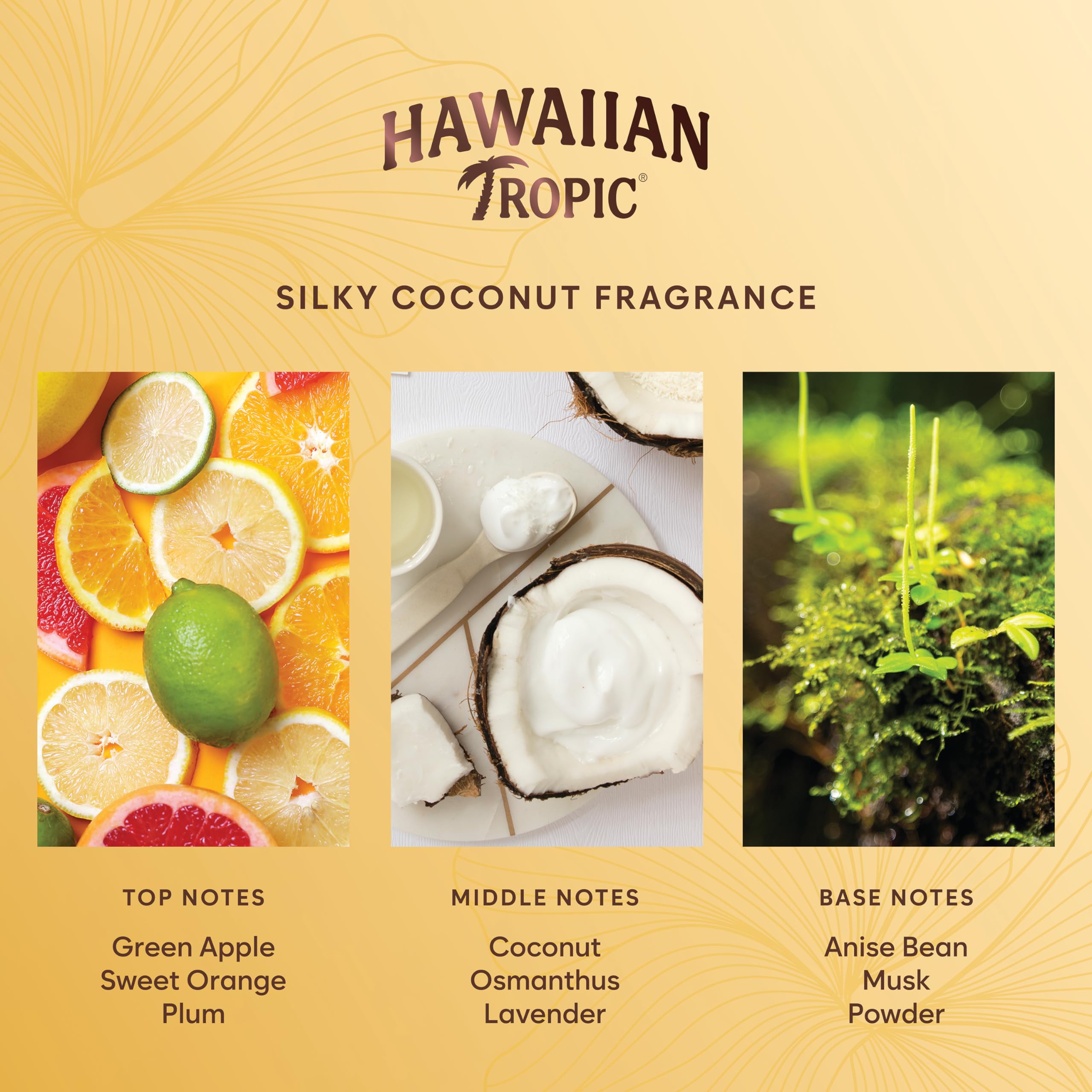 Hawaiian Tropic Hydrating Shower Gel & Body Wash - 5 Pack (380ml Each) | Silky Coconut Scent | Sulfate Free & Paraben Free | Bulk Size for Hotels, Airbnb & Guest Bathrooms | Perfect for Travel, Vacation & Spa Days