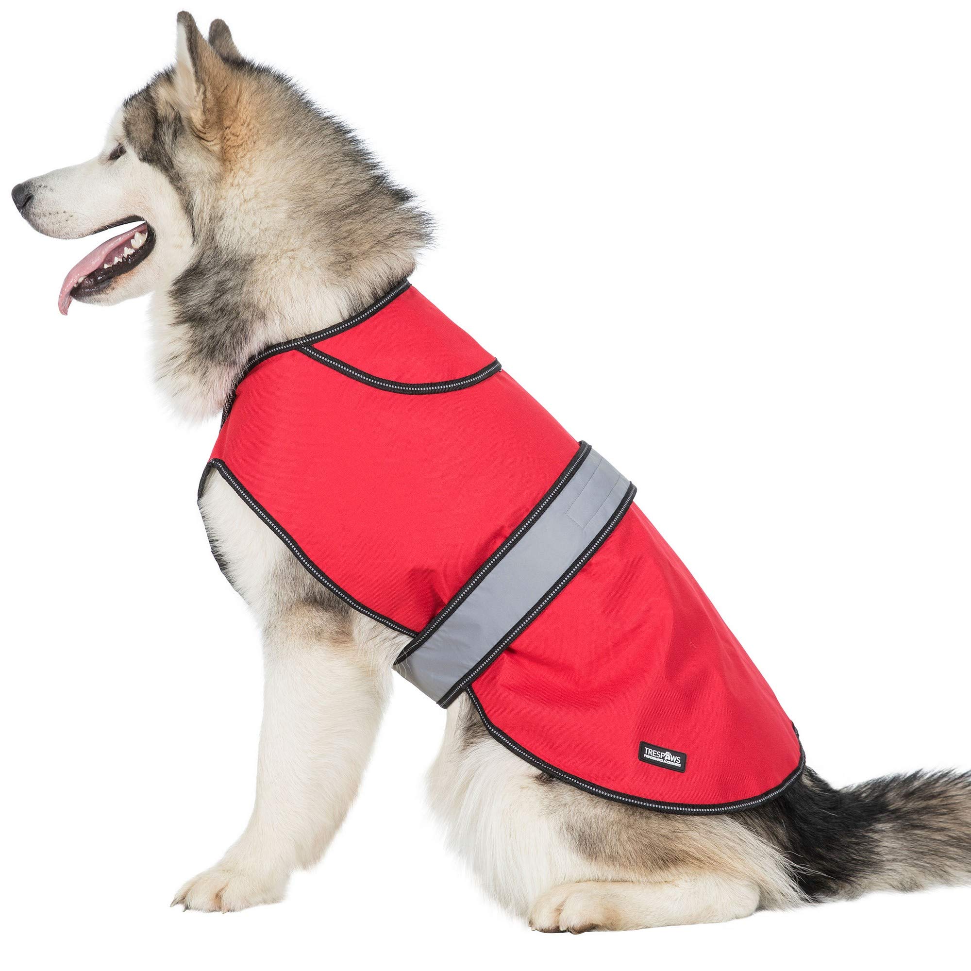 Trespass Duke Dog Jacket with Removable Inner Fleece - Waterproof & Warm Winter Coat for Small to Medium Dogs - Perfect for Outdoor Walks, Hiking & Cold Weather Adventures