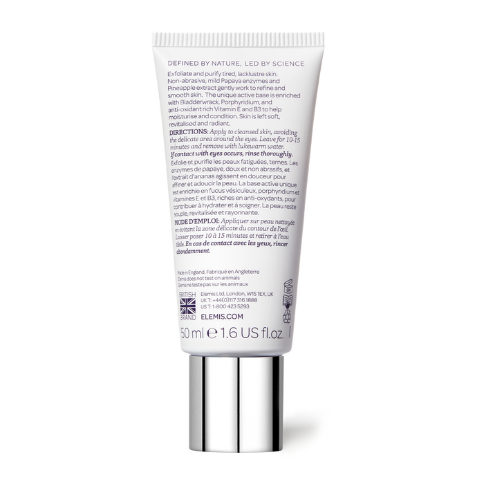 Elemis Papaya Enzyme Peel - Exfoliating Face Mask for Glowing Skin | Brightening & Hydrating Treatment for Sensitive Skin | Perfect for Daily Skincare Routine & Spa Days