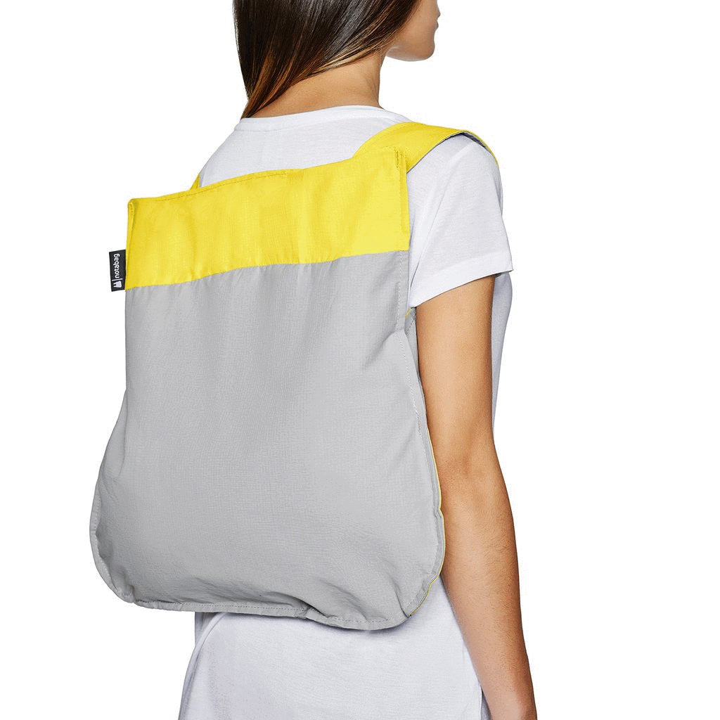 Notabag Original - Convertible Tote to Backpack in 1 Second | Stylish Hands-Free Bag for Travel, Commuting & Shopping