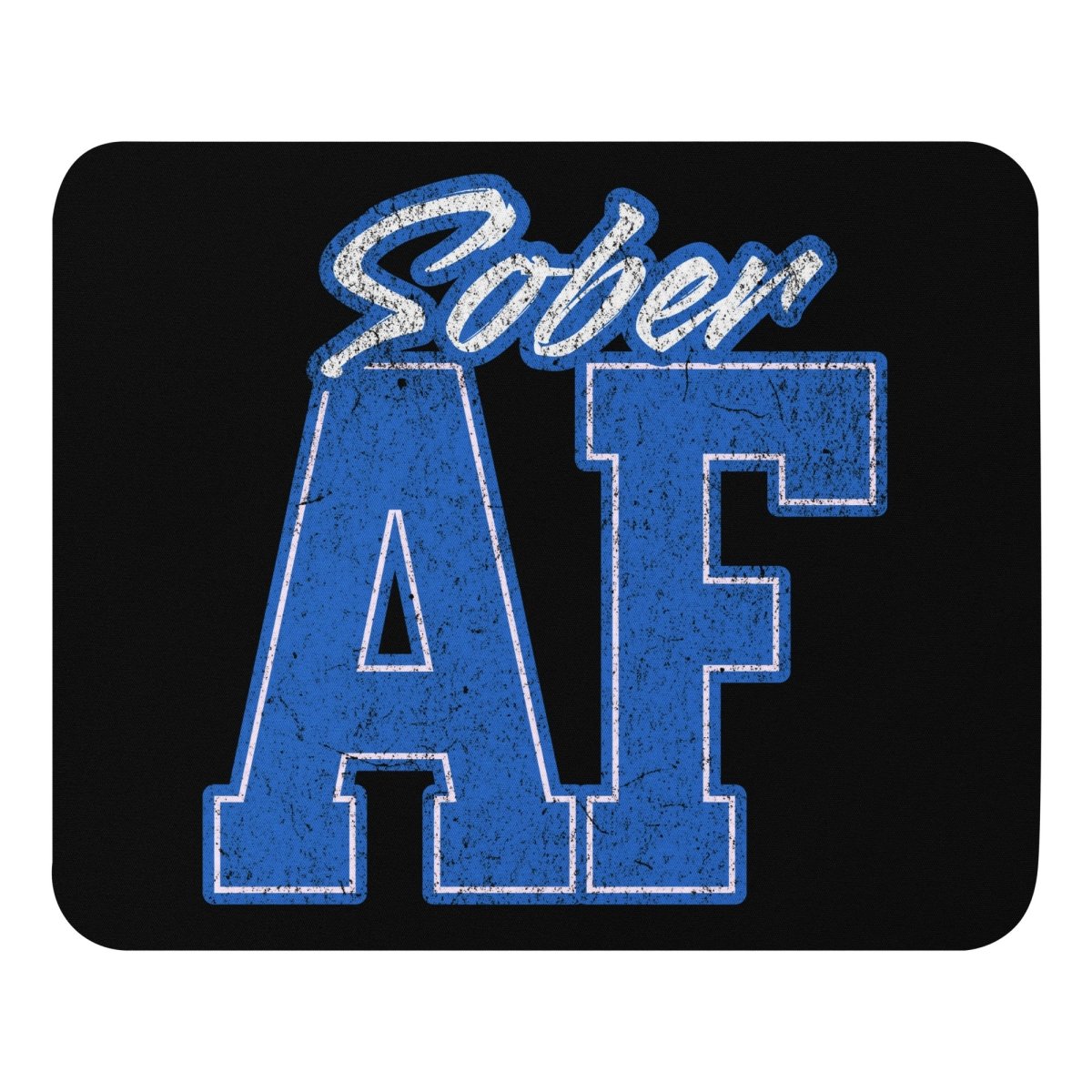 Sober AF Mouse Pad - Non-Slip Gaming Mouse Mat with Precise Control for Office & Home Use - Perfect for Work, Gaming, and Computer Desks