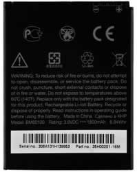 Original HTC BA S890 Replacement Battery for HTC One SV - Long Lasting 3000mAh Li-ion Battery - Perfect for Travel, Work & Daily Use