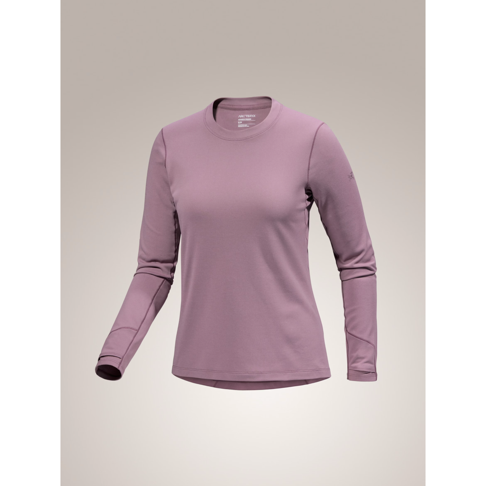 Arc'teryx Women's Taema Thermal Crew Long Sleeve Shirt - Moisture-Wicking Base Layer for Hiking, Skiing & Outdoor Activities