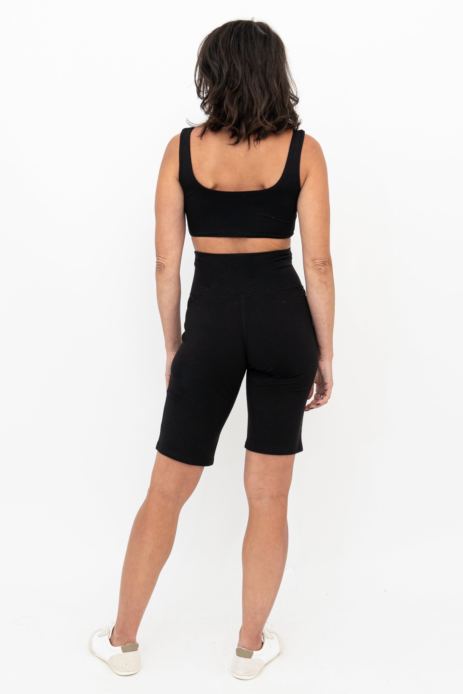 Leslie Bamboo Shorts for Women - Soft & Breathable Black Shorts - Perfect for Yoga, Running & Summer Outdoor Activities