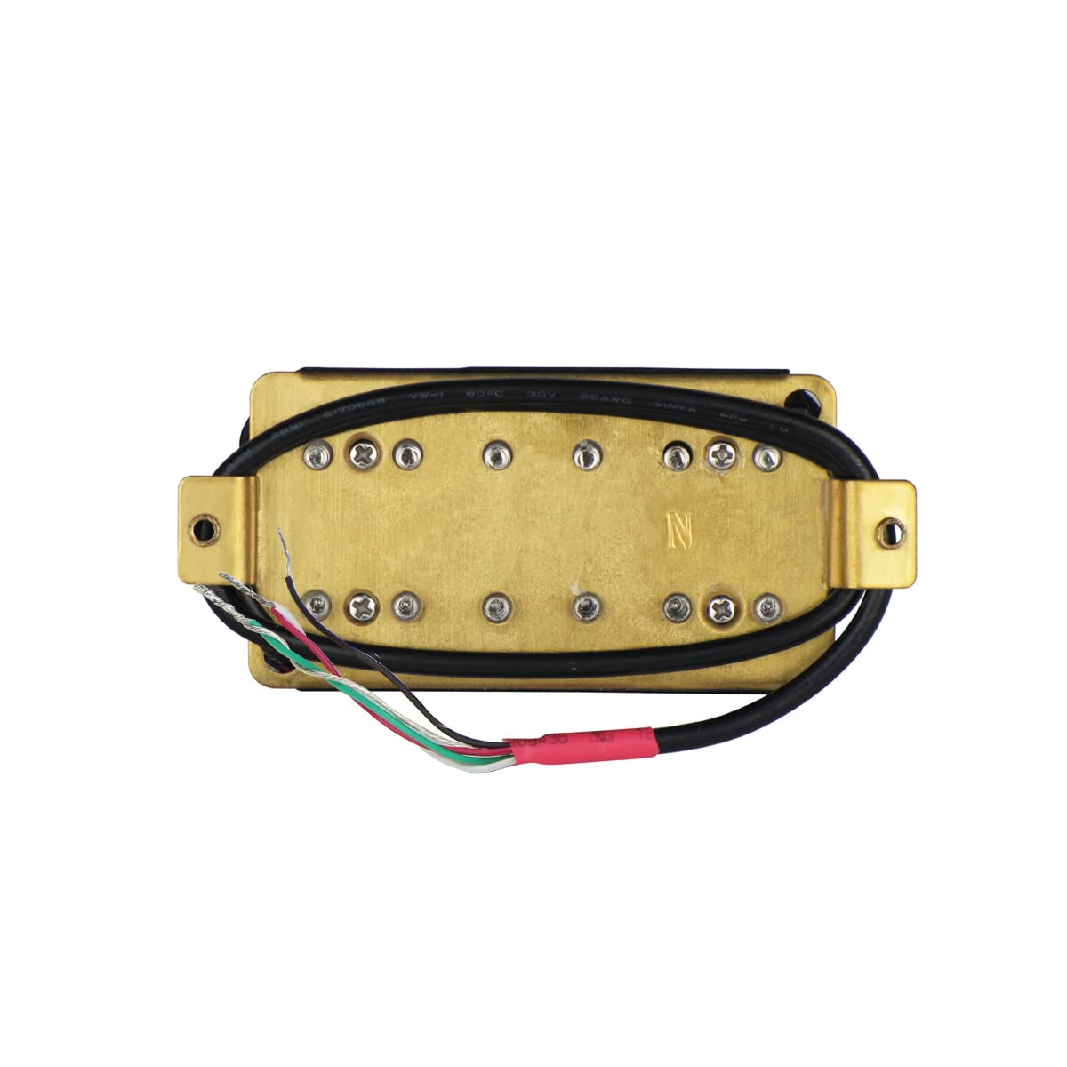 FLEOR Zebra Electric Guitar Humbucker Pickup - High Output Neck Pickup for Rock, Blues & Metal - Perfect for Les Paul, SG & Custom Guitars