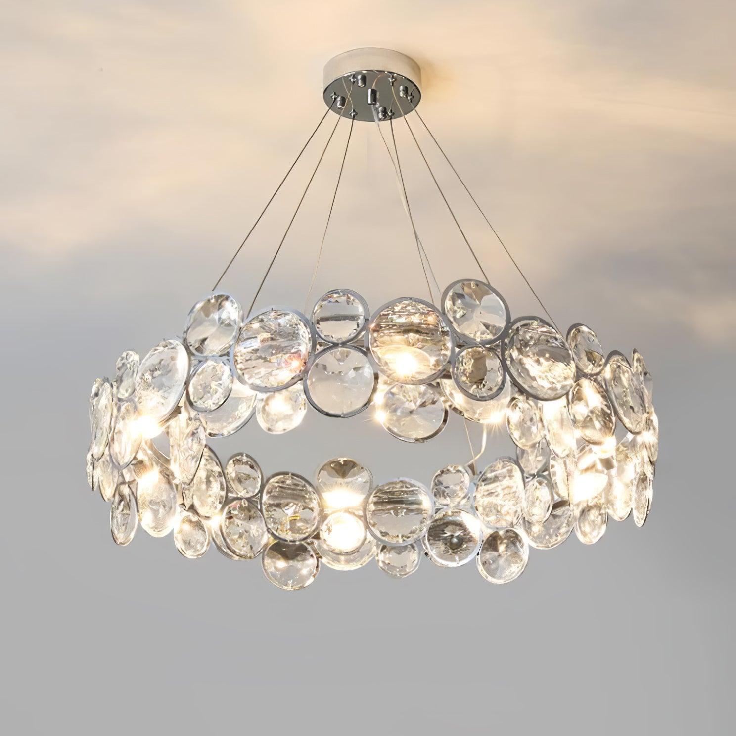 Chrome & Clear crystal