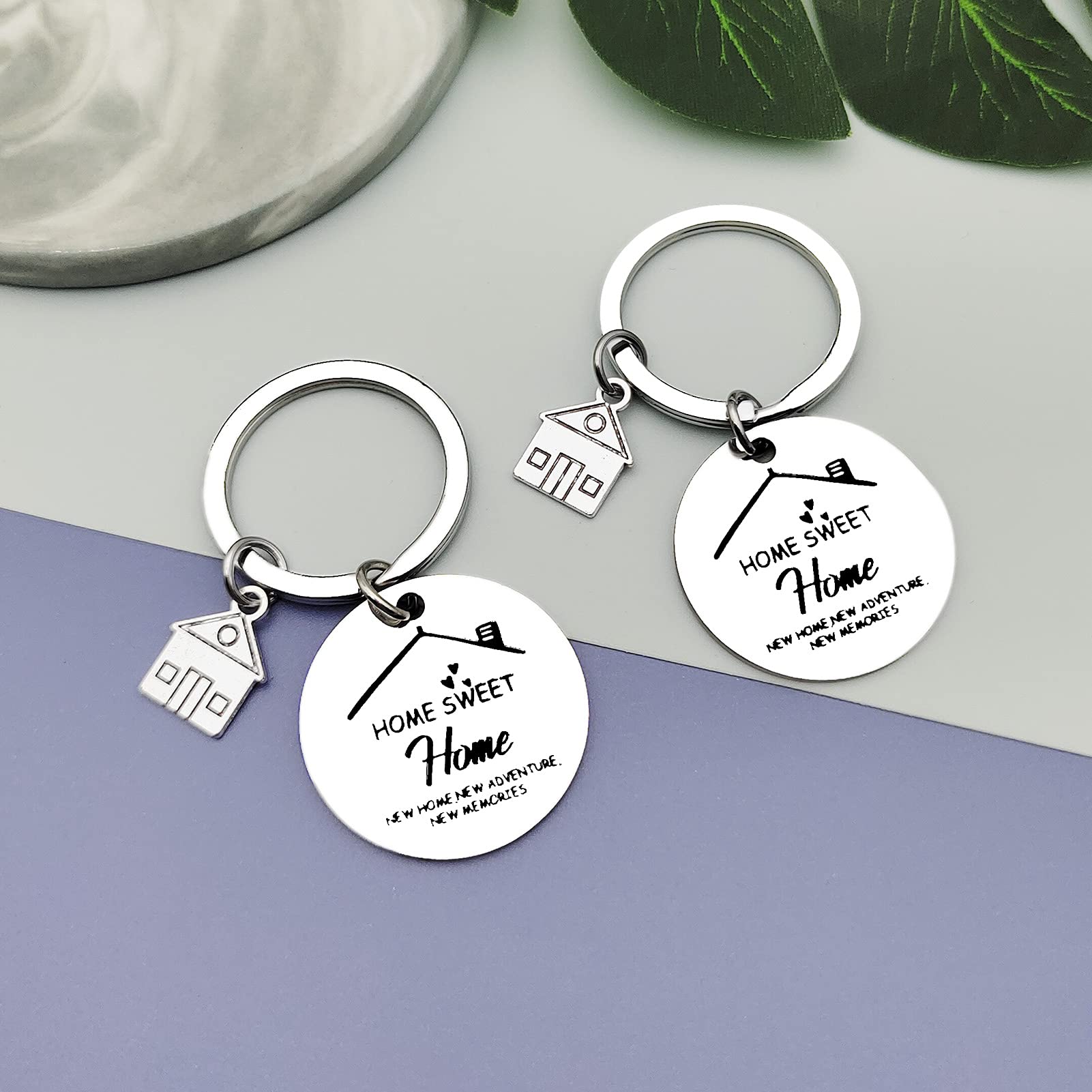 Funny Housewarming Keychain Gift for New Home Owners - Unique First Home Keepsake, New Neighbor & Family Moving-In Present - Perfect for Housewarming Parties, New Home Celebrations & Welcome Gifts