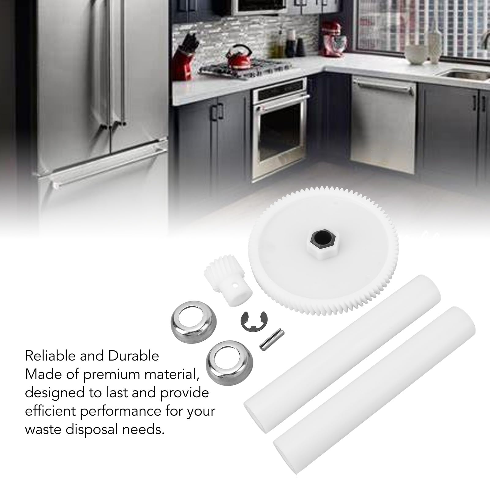 Smooth Trash Compactor Drive Gear Kit - Replacement Gear for Easy Installation & Improved Efficiency | Perfect for Waste Management & Home Compactors