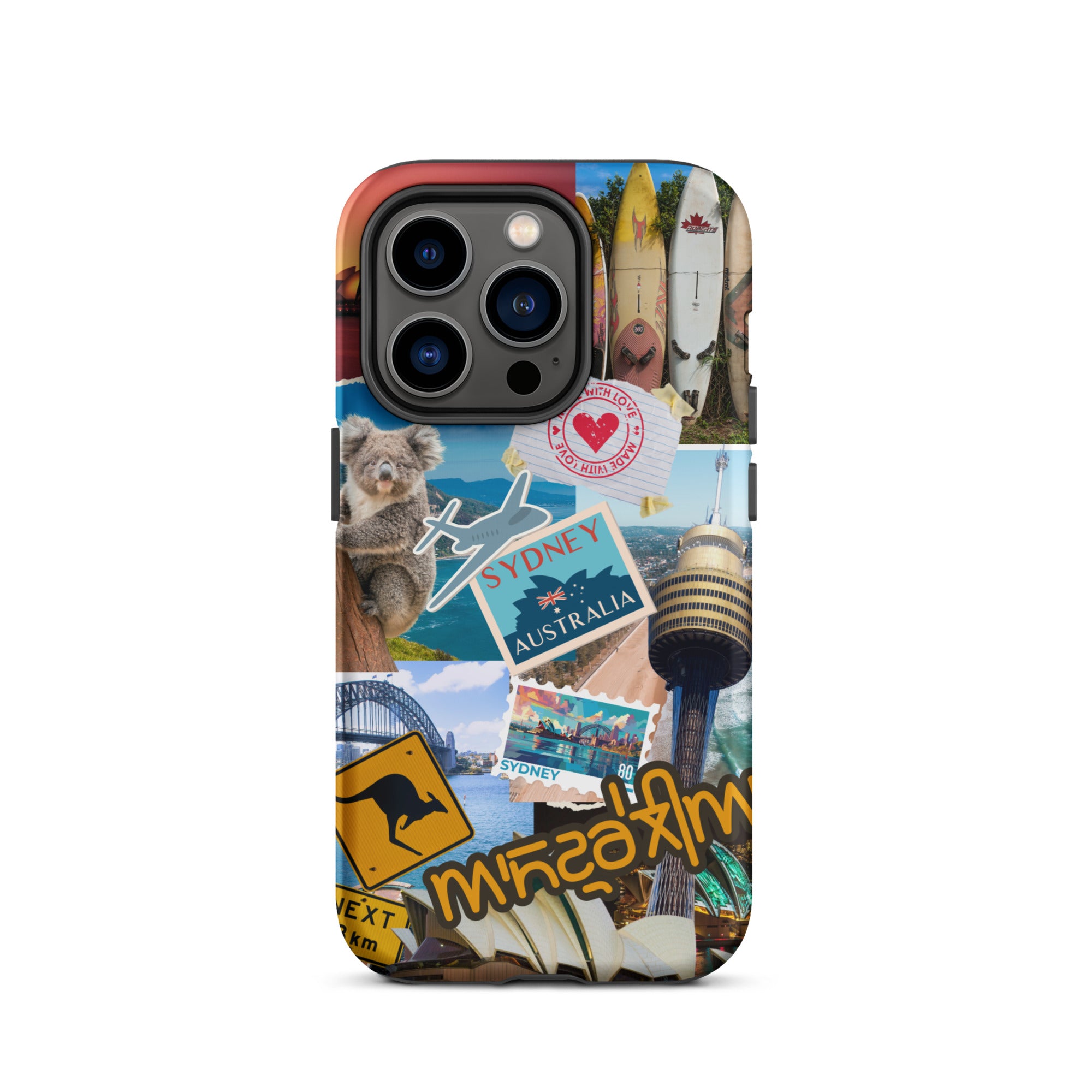 Premium Sydney Collage iPhone Case - Stylish & Durable Phone Cover for iPhone Models - Perfect for Travel, Work & Everyday Protection