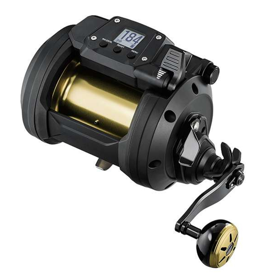 Daiwa Tanacom Dendoh Power Assist Electric Fishing Reel - Saltwater & Freshwater Fishing Gear for Deep Sea, Surf, and Pier Angling
