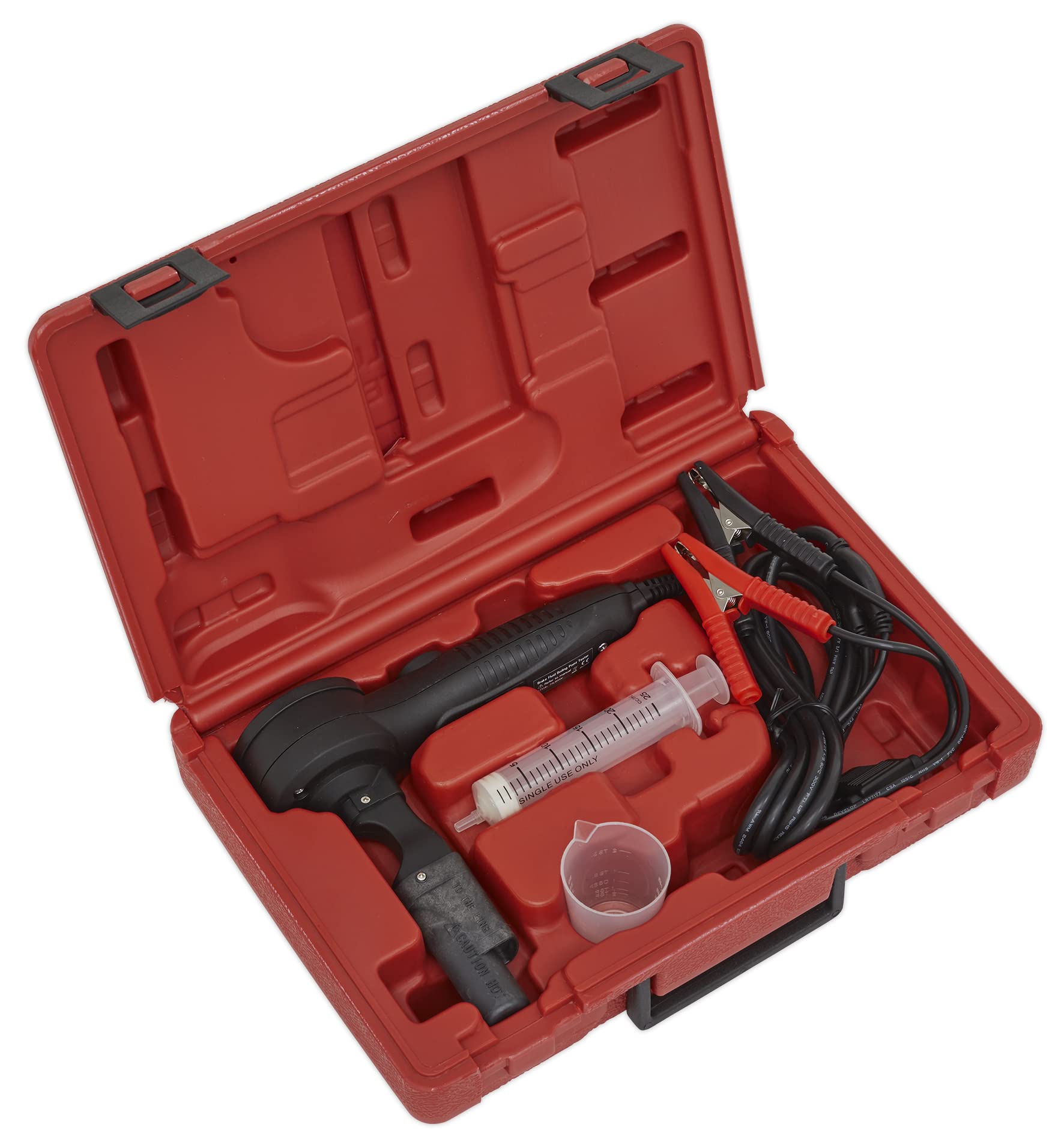 Sealey VS0275 Professional Brake Fluid Tester - Digital Boiling Point Test Kit for Cars, Trucks & Motorcycles | Accurate Hydraulic Fluid Analysis for Vehicle Maintenance & Safety Checks