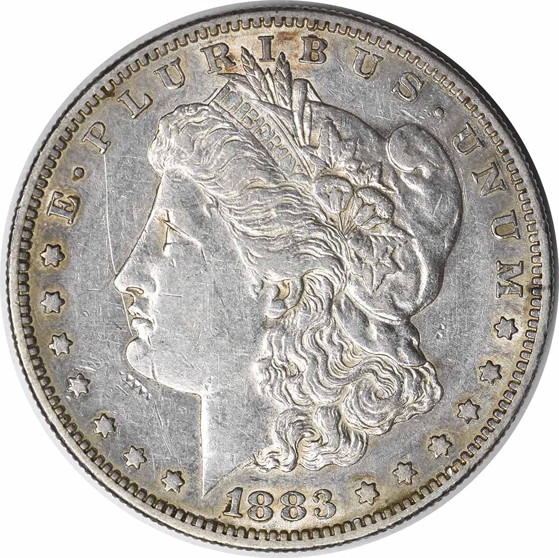 1883 S Morgan Silver Dollar AU | Rare Collectible Coin for Sale | Perfect for Coin Collectors & Historical Enthusiasts | Ideal for Investment & Display