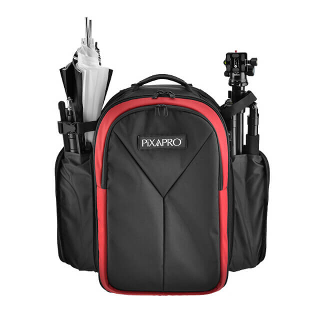 Premium Padded DSLR Camera Backpack with Lighting Compartment - Durable Waterproof Photography Bag for Travel, Hiking & Outdoor Shooting
