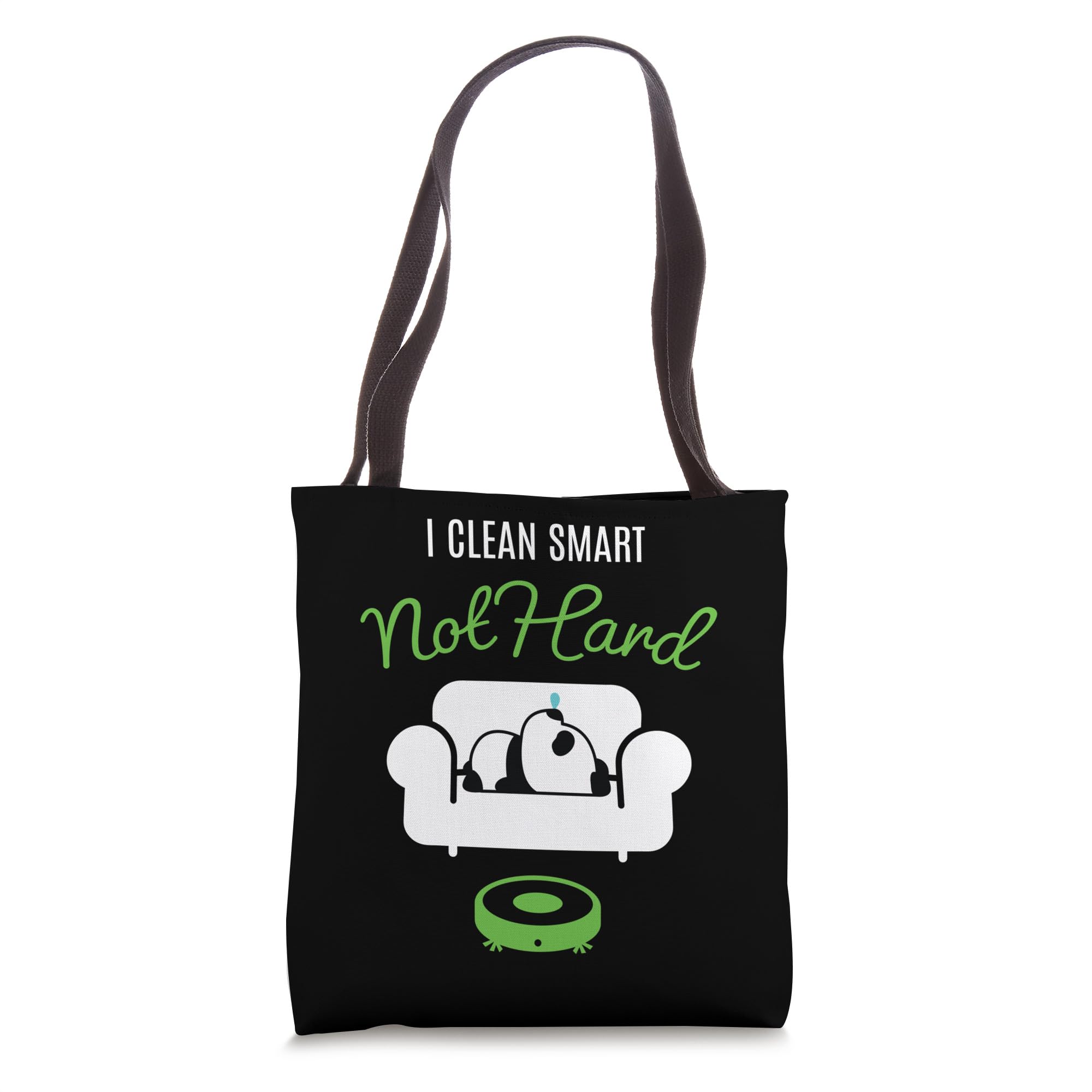 Smart Panda Sleep Robot Vacuum Cleaner - Effortless Cleaning with Tote Bag | Perfect for Home, Office & Pet Hair Removal