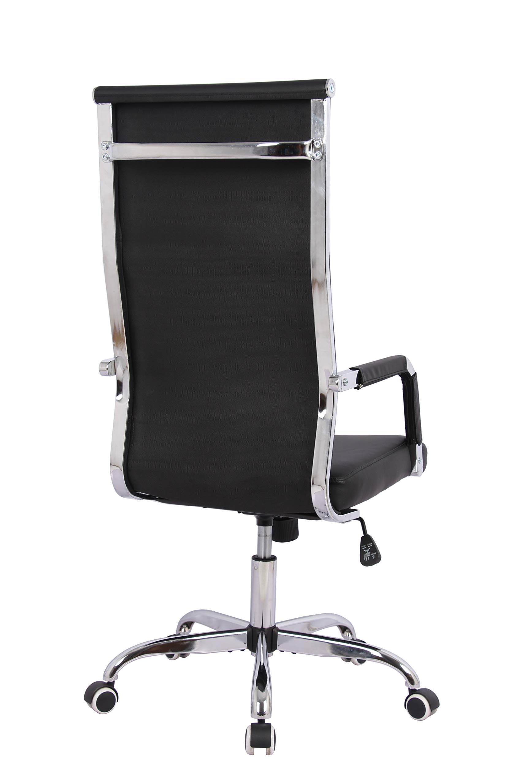 Wovenbyrd High Back Ergonomic Office Chair with Adjustable Height - Black - Perfect for Home Office, Gaming & Workspace Comfort