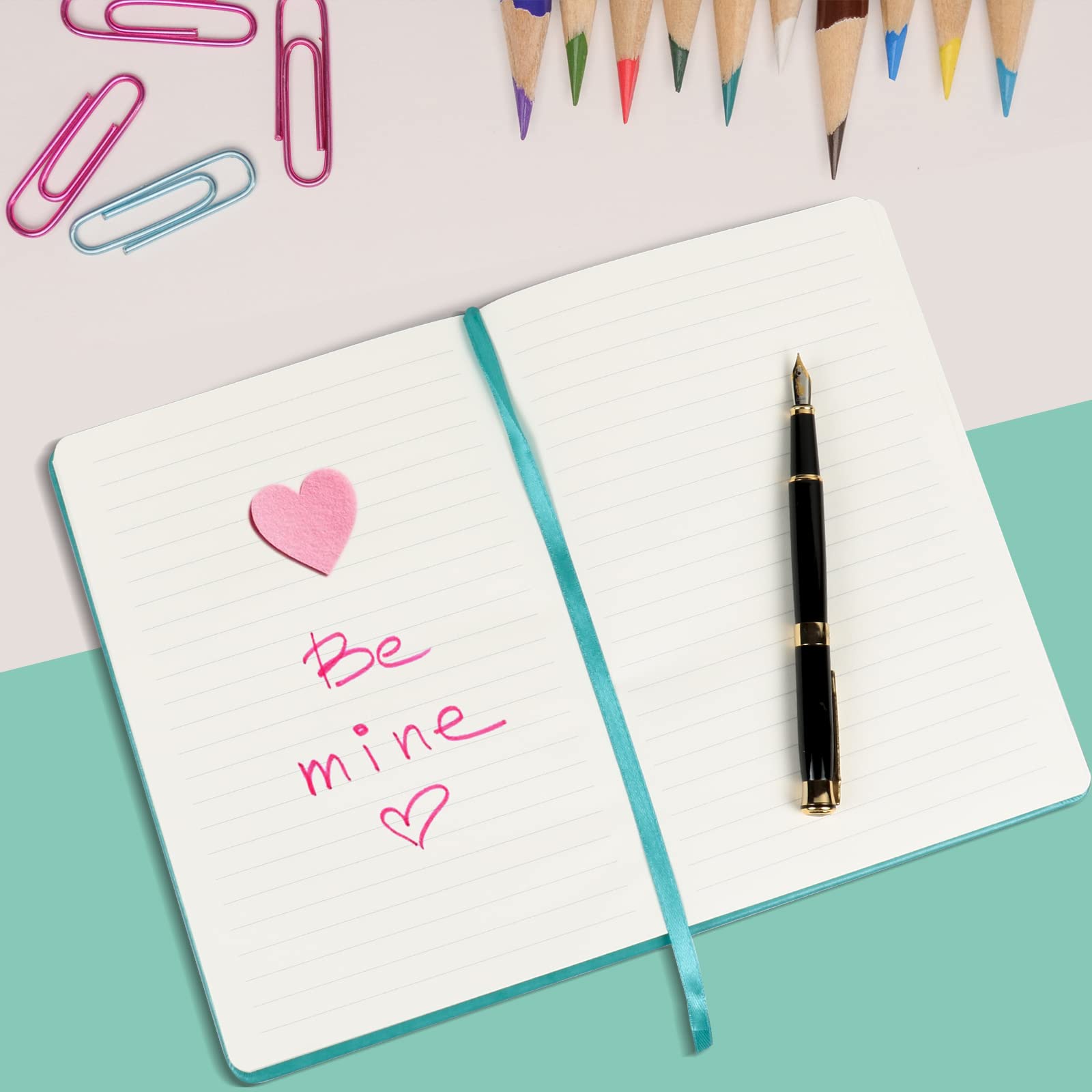 Premium Leather Lined Journal Notebook for Women & Men - 8.3