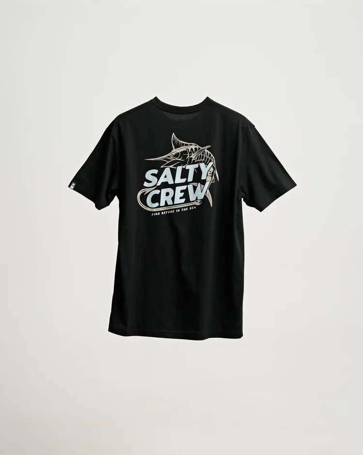 Salty Crew Premium Hook Up T-Shirt - Comfortable Fishing & Outdoor Tee for Men - Perfect for Fishing, Boating, and Casual Wear