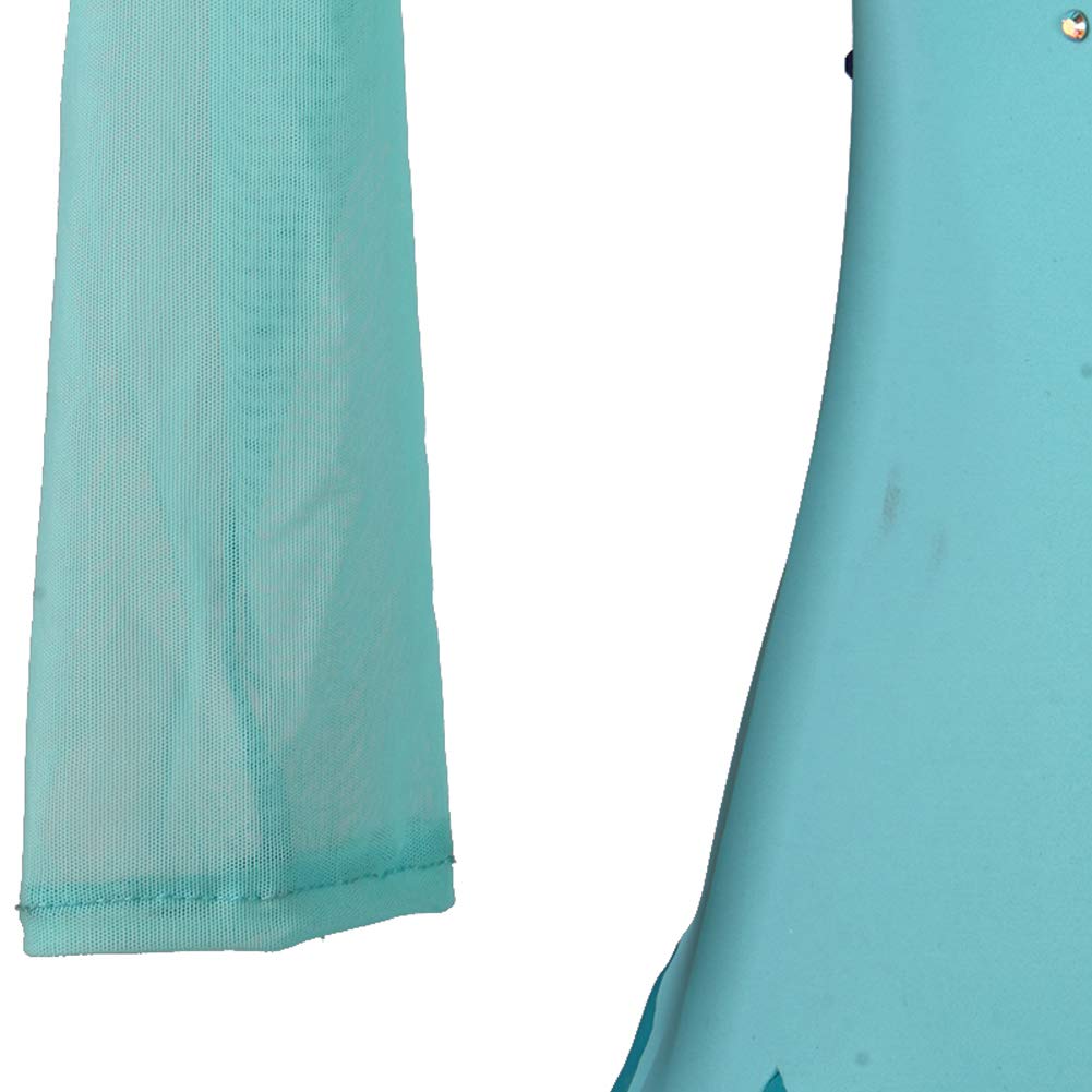 Elegant Blue Ballroom Dance Dress for Women - Modern Waltz & Standard Competition Gown - Perfect for Dance Performances, Competitions & Social Events