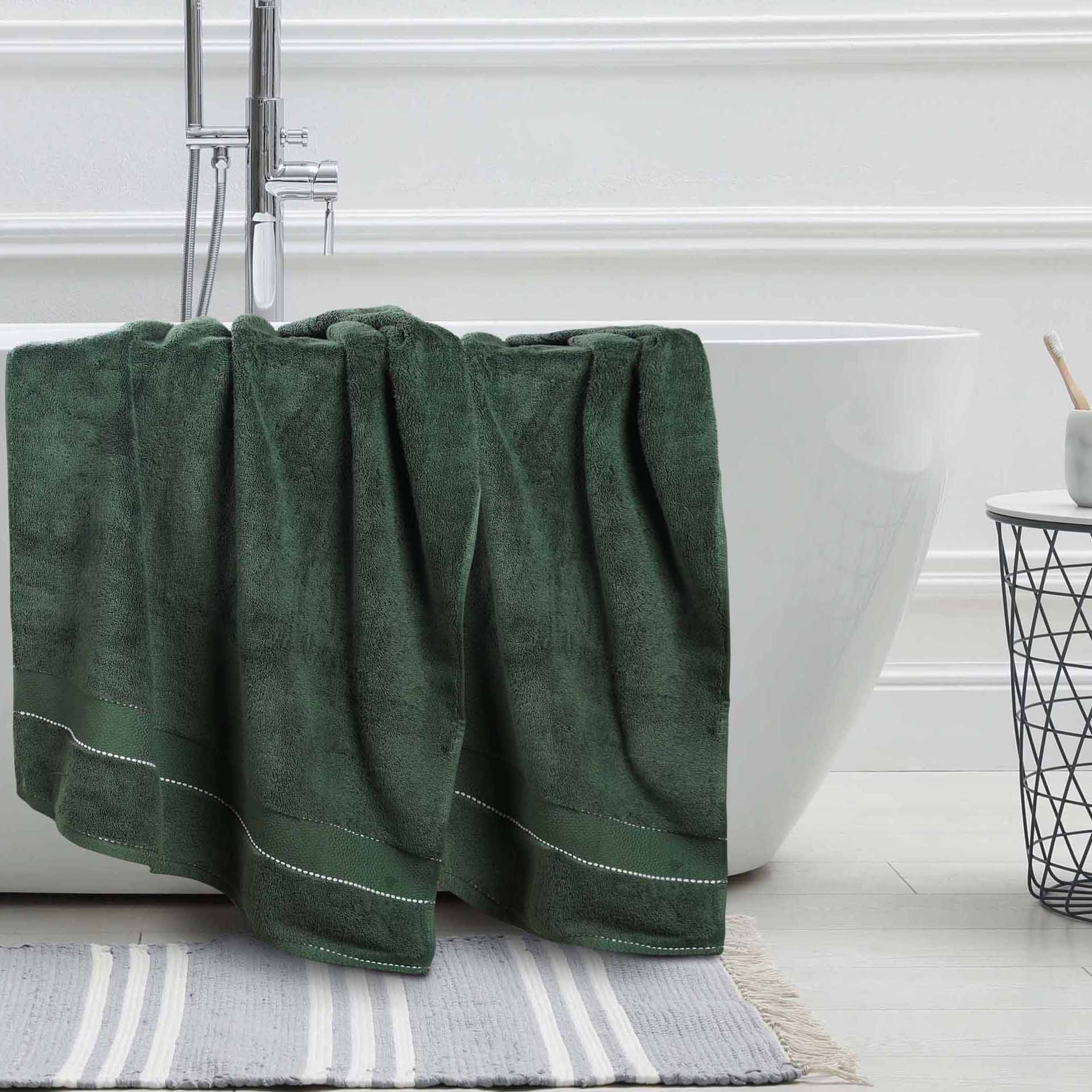 Premium Egyptian Giza Cotton Bath Towel Set of 2 - Ultra Absorbent & Soft Luxury Bath Sheets for Spa, Hotel & Home Use - Made in Egypt with Long-Staple Cotton