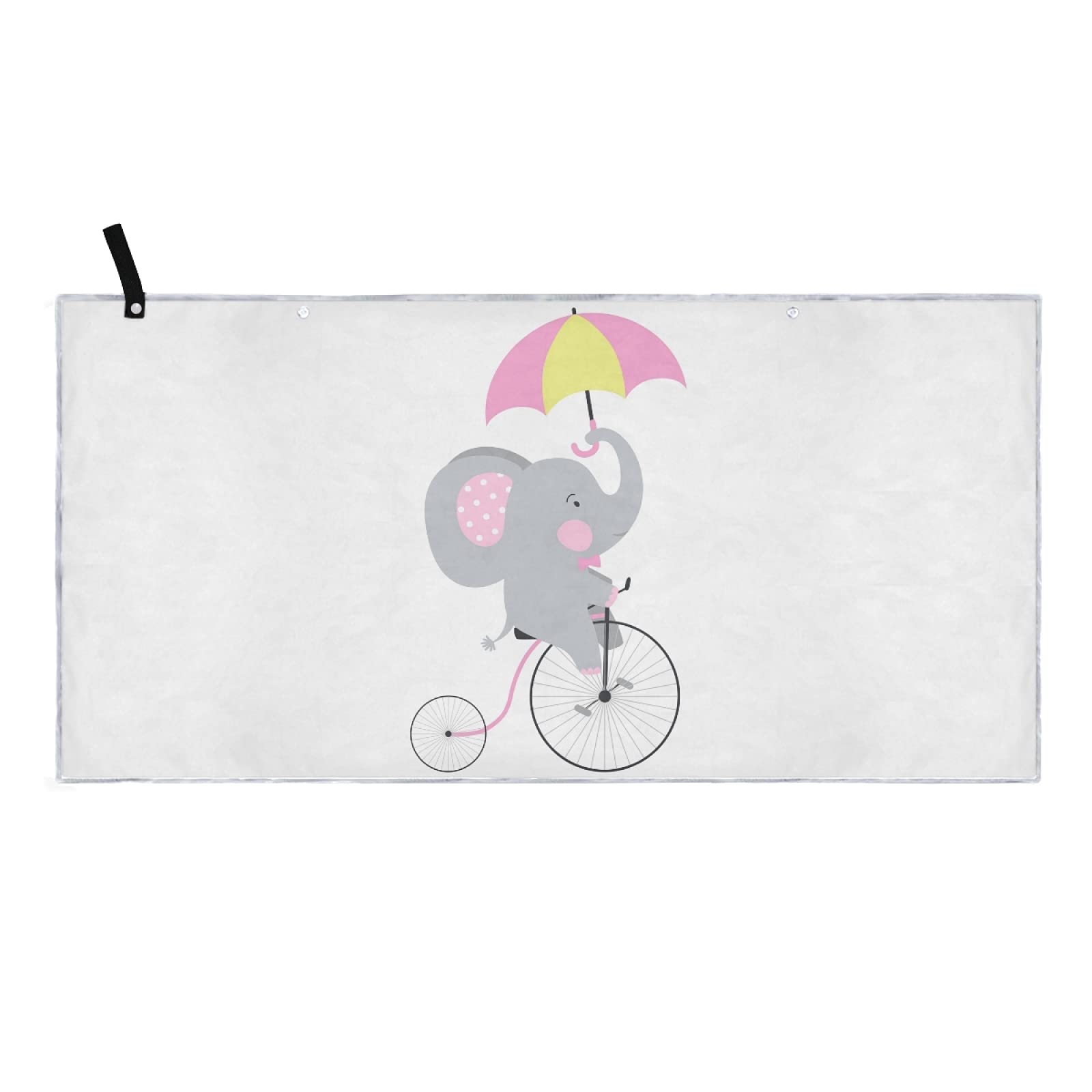 **Tarity Cute Elephant Beach Towel - Large 63