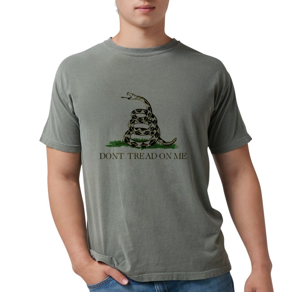 Libertarian Snake T-Shirt for Men | Comfort Colors® Cotton Tee | Political Statement & Casual Wear