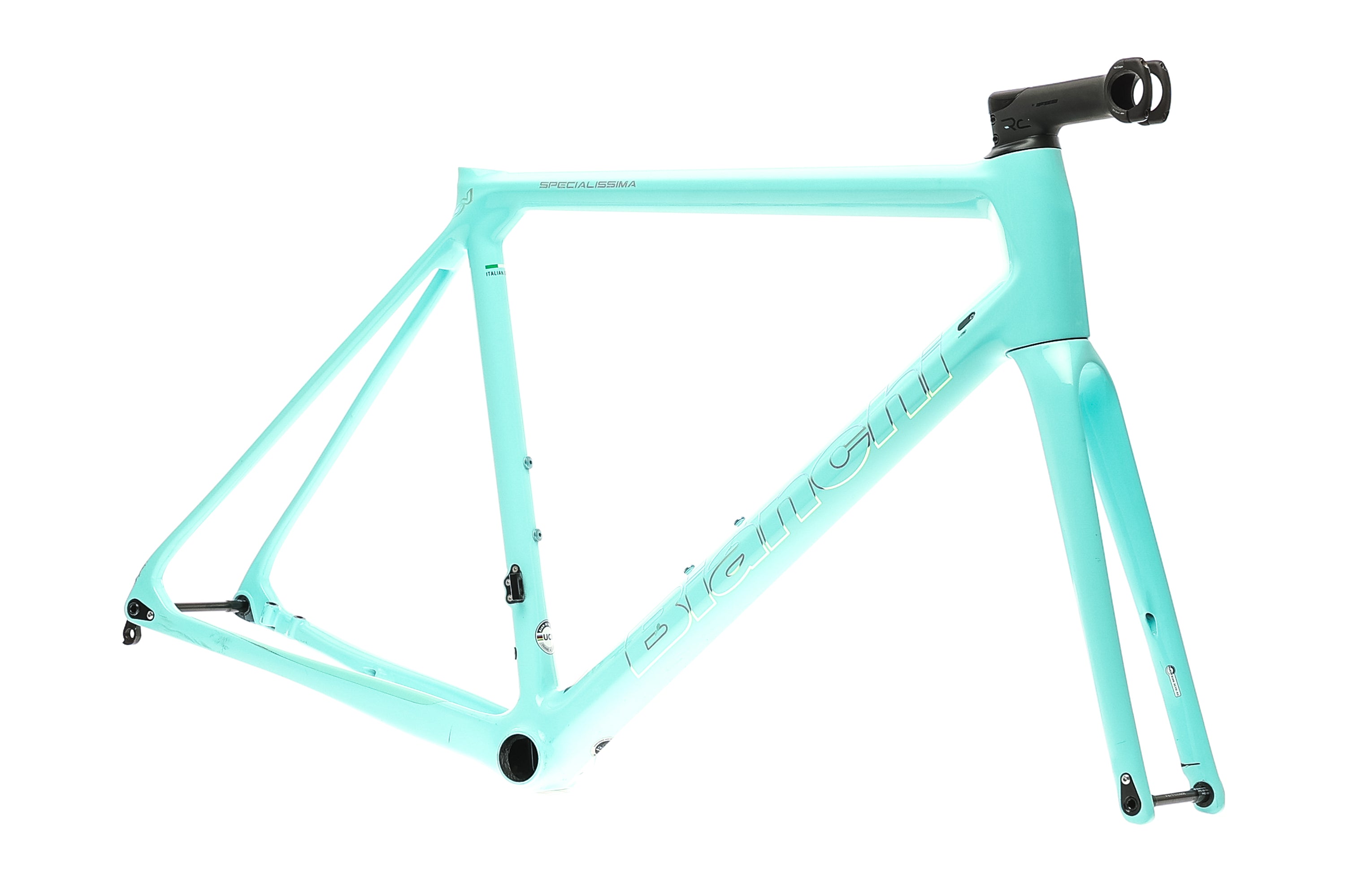 Bianchi Specialissima 57cm Carbon Road Bike Frameset 2022 - Lightweight & High-Performance for Racing & Endurance Cycling