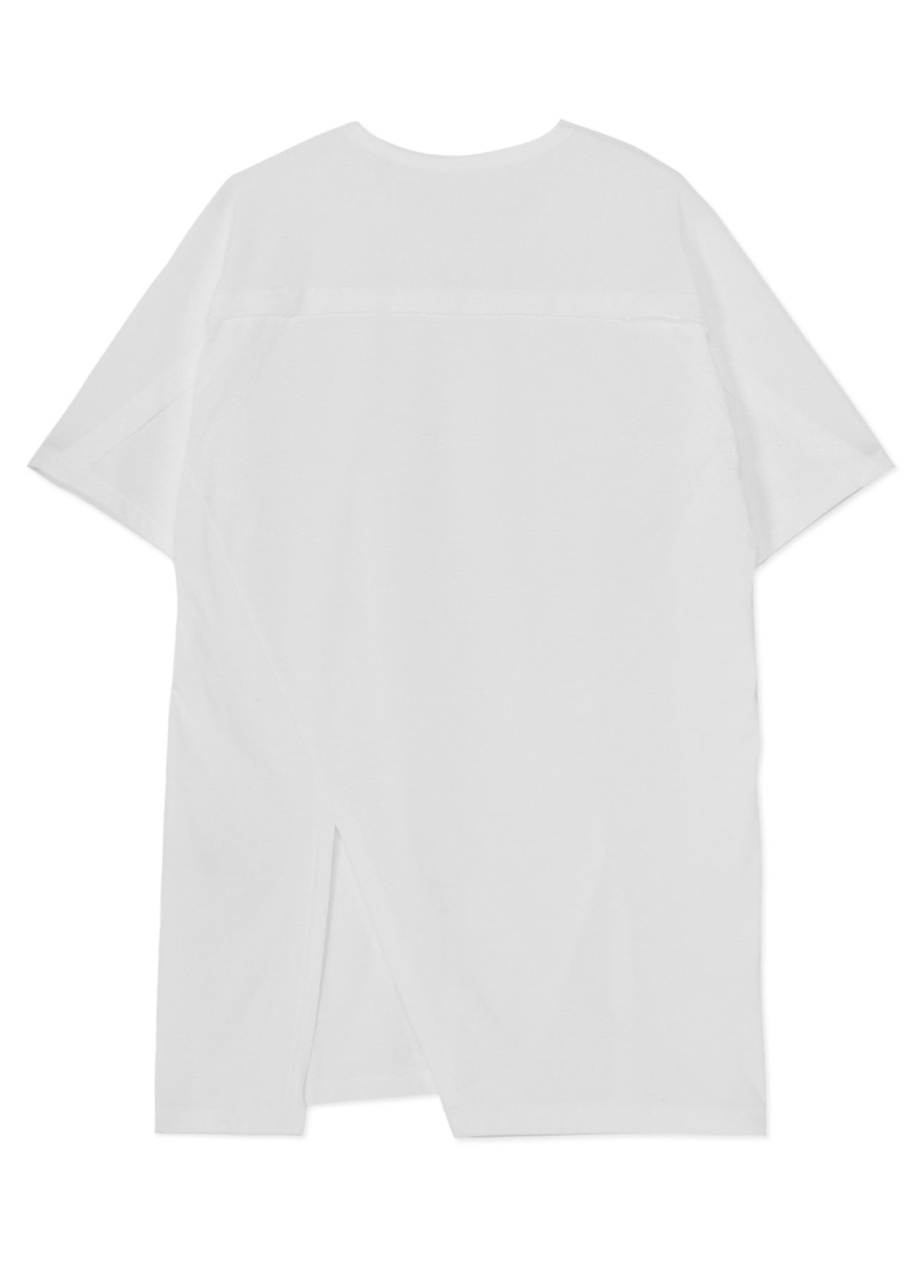 Soft Cotton Jersey Raglan T-Shirt with Front Slit & Short Sleeves - Casual Comfort Wear for Everyday Outfits, Street Style & Lounge