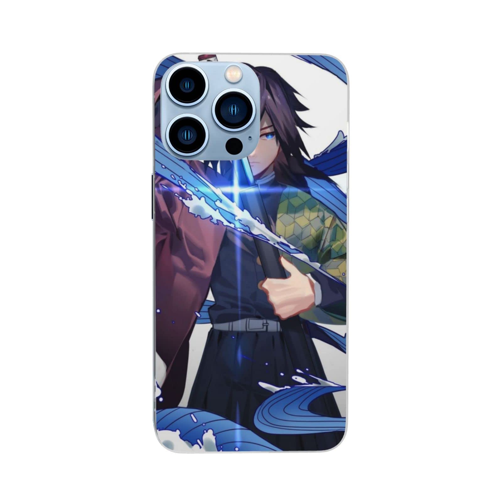 Demon Slayer Giyuu Tomioka Anime Phone Case for Samsung Galaxy S22 Ultra - Shockproof Protective Cover for Daily Use, Work & Travel