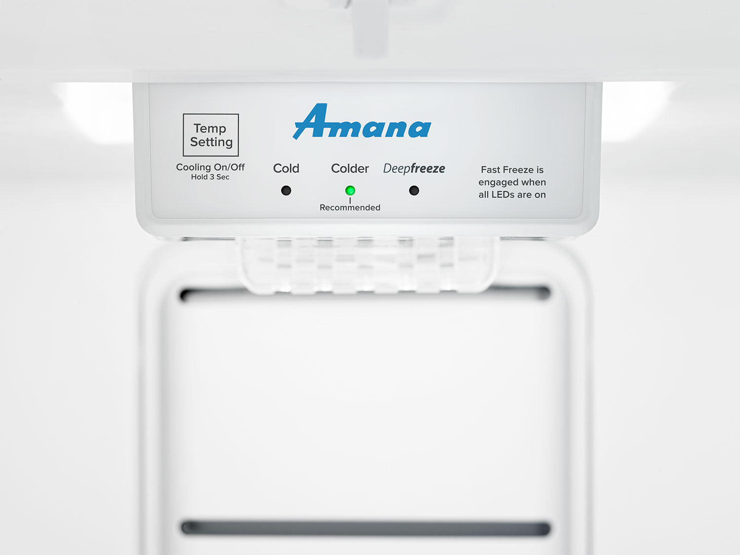 Amana 20 Cu.Ft White Frost Free Upright Freezer - Energy Efficient AZF33X20DW for Home, Kitchen, and Restaurant Use
