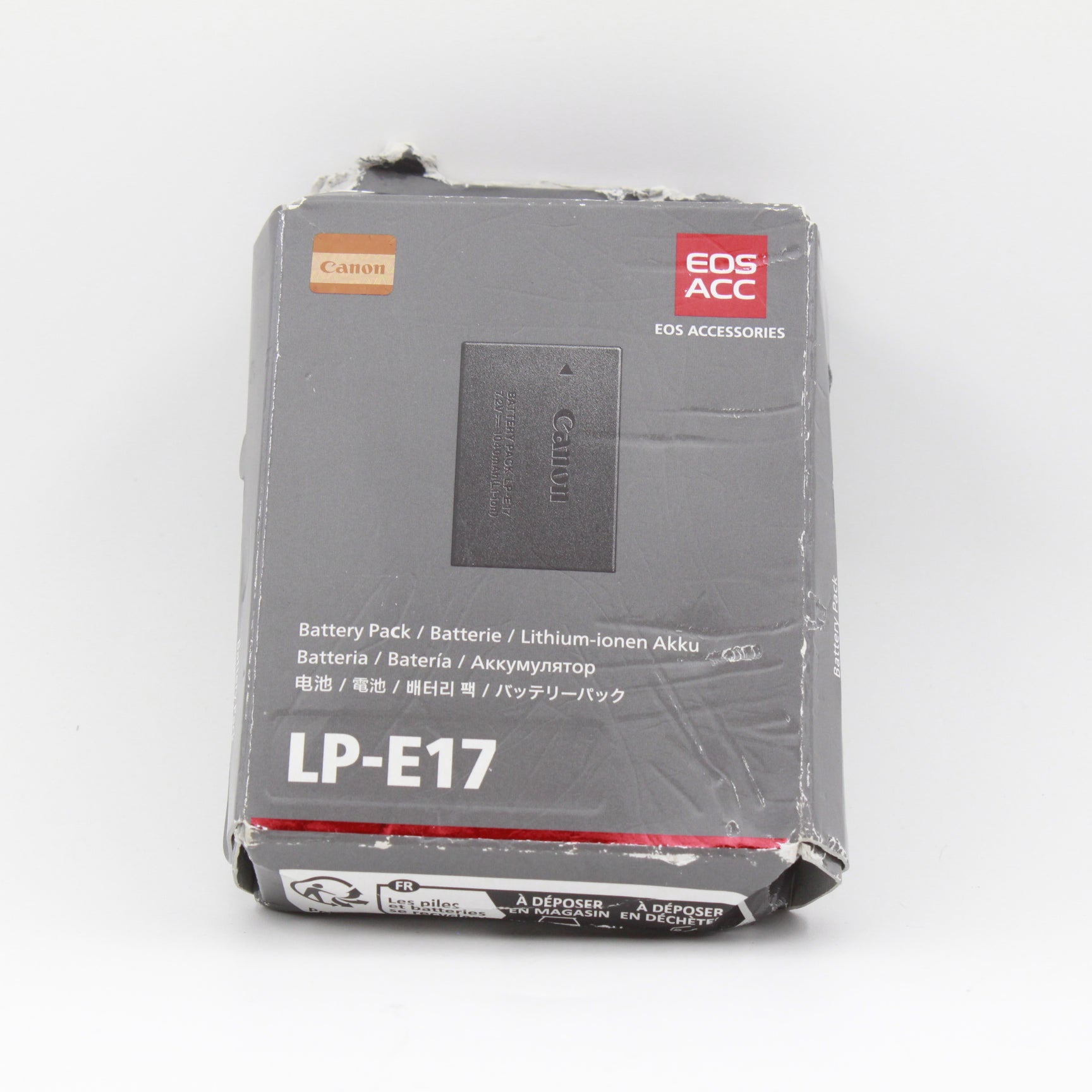 Open Box Canon LP-E17 Battery for EOS Rebel T7, SL3, T100, M50 & More - Perfect for Travel, Vlogging & Photography