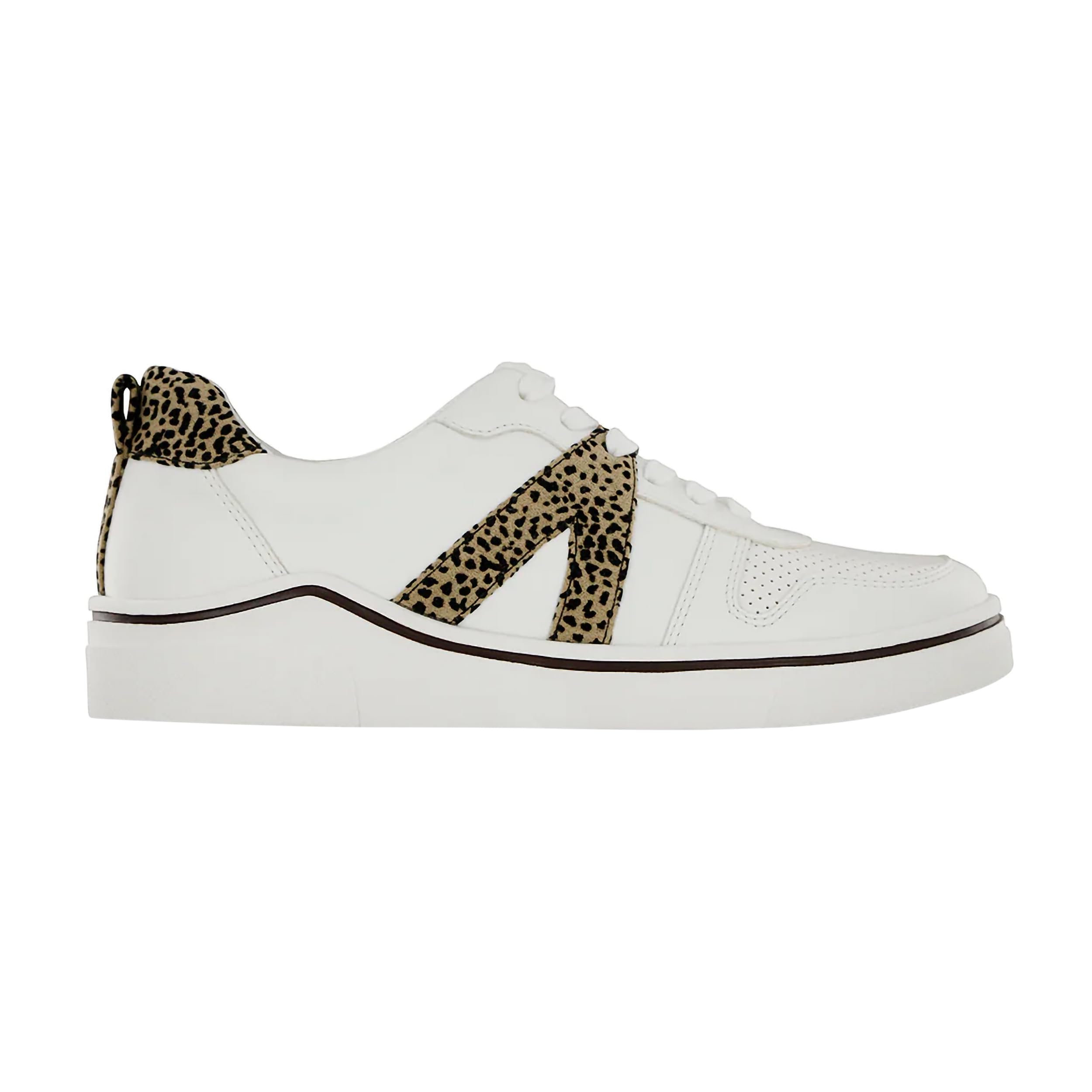 MIA Alta Women's Vegan Leather Lace-Up Sneakers - Comfortable Casual Athletic Shoes for Walking, Running & Everyday Wear