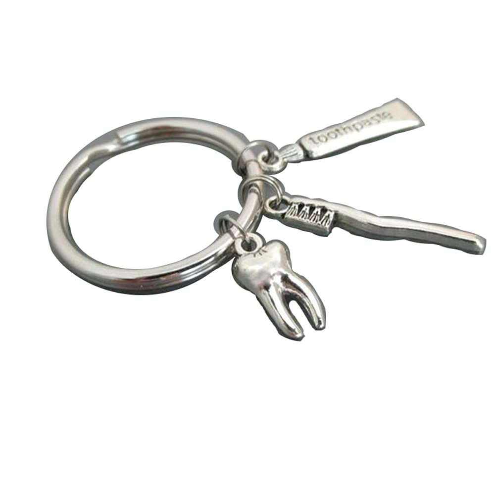 Dental Keychain Tooth Jewelry - Perfect Gift for Dentists & Assistants
