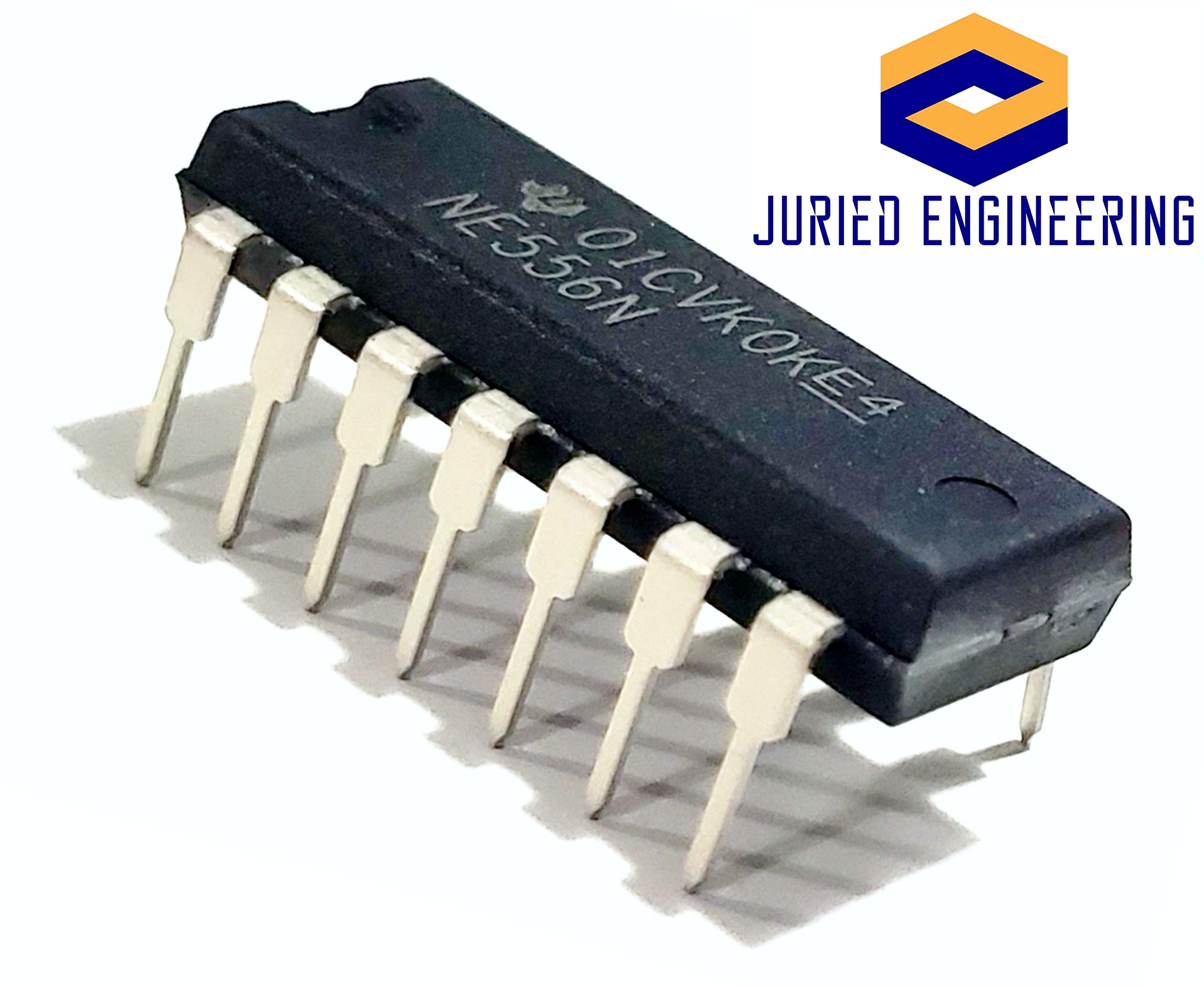 NE556N Dual Precision Timer IC - DIP-14 Package (1 Piece) for Breadboard Prototyping | Ideal for DIY Electronics, Timing Circuits & Arduino Projects
