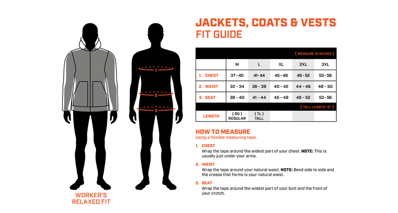 Men's Edgewood Waterproof Duck Insulated Work Coat - Heavy Duty Winter Jacket for Outdoor Work & Hunting | Warm & Durable Brown YC12 | Perfect for Construction, Farming & Cold Weather Activities