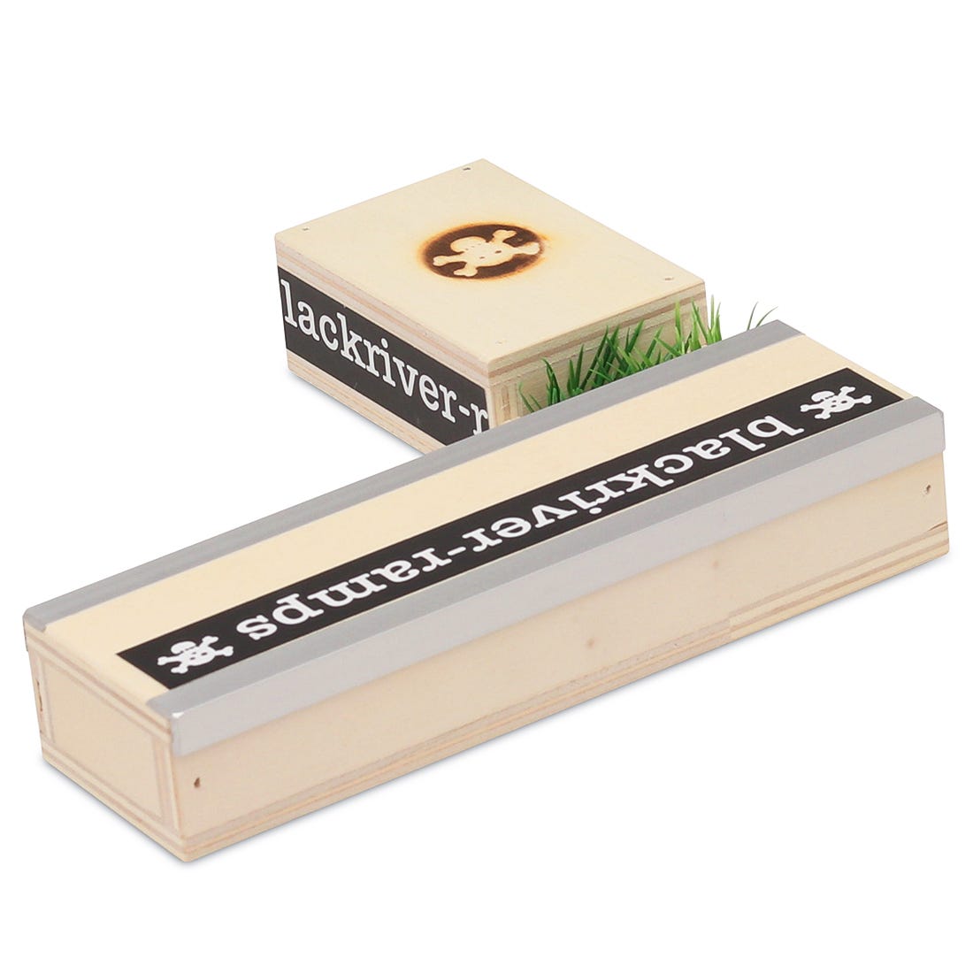 Blackriver Fingerboard Ramps Box 7 - Professional Mini Skateboard Ramps for Fingerboarding - Perfect for Home, Office & Competition Practice