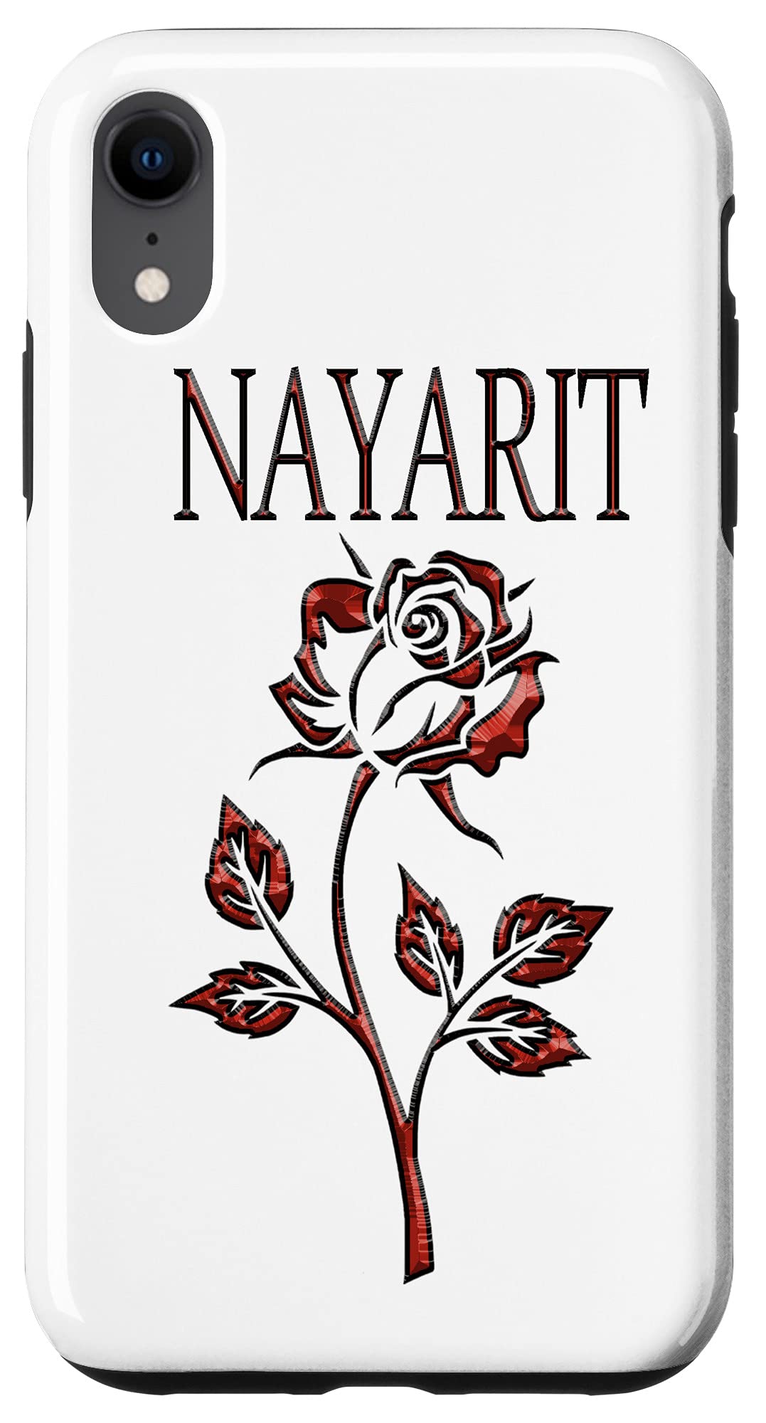 iPhone XR Cute Nayarit Mexican Style Phone Case - Durable Protective Cover for iPhone XR - Perfect for Travel, Beach & Everyday Use