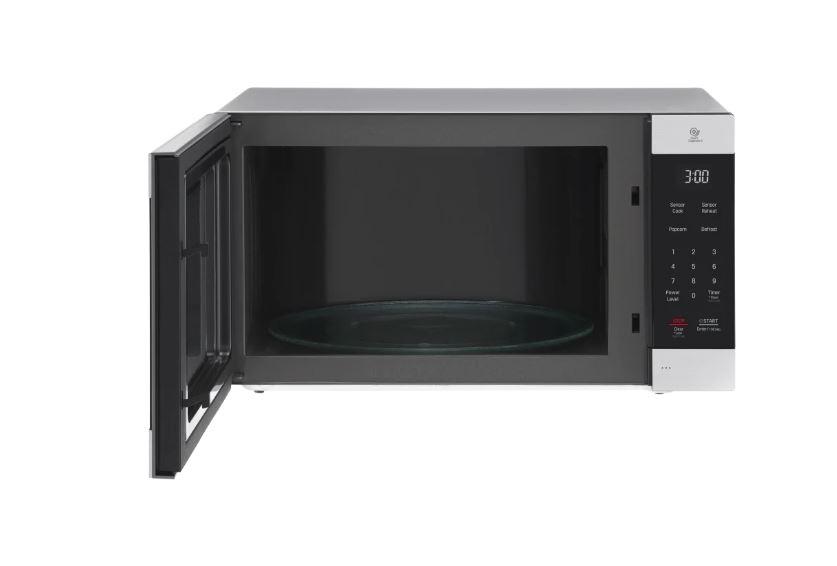 LG LMC2075ST 2.0 Cu. Ft. Countertop Microwave Oven with NeoChef Technology - Stainless Steel - Perfect for Small Kitchens, Dorms & Office Break Rooms