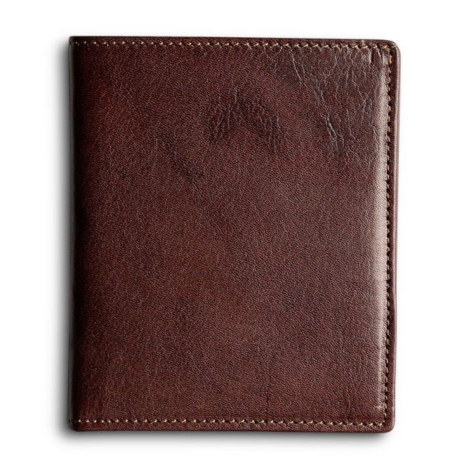 Premium Iseo Italian Genuine Leather Hipster Bifold Wallet for Men - Slim RFID Blocking Minimalist Wallet for Everyday Use & Travel
