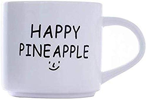 Pineapple Mug - Matte Finish Cigar Ashtray & Coffee Cup - Perfect for Milk Tea, Office Drinks & Breakfast - Unique Gift Idea for Coffee Lovers & Smokers