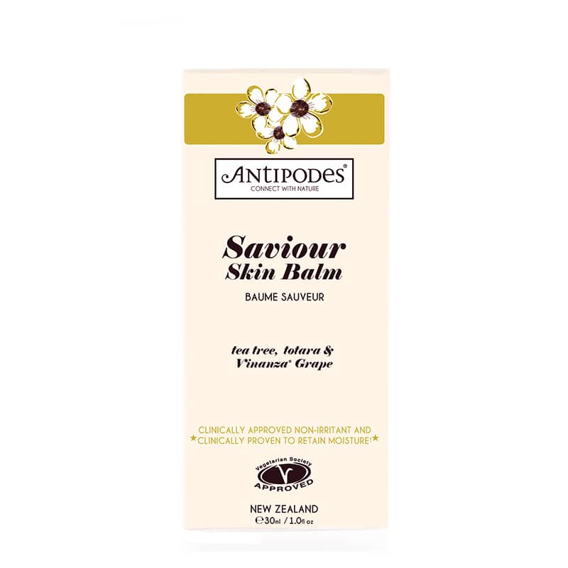 Antipodes Saviour Skin Balm Mini - Organic Moisturizing Balm for Dry Skin | Hydrating & Nourishing | Perfect for Travel & On-the-Go Skincare