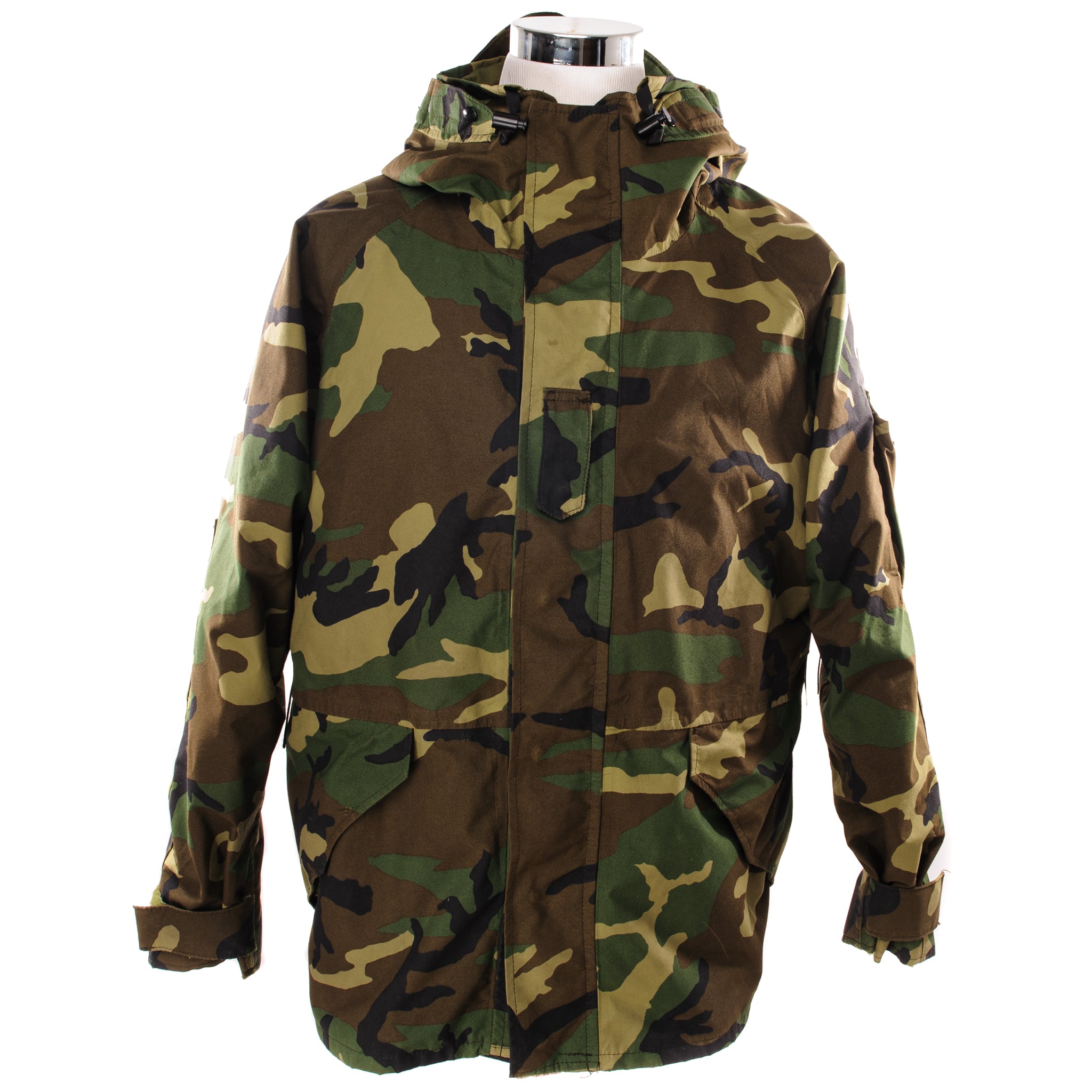 Vintage US Army ECWCS Parka 1995 - Large Size, Gore-Tex Waterproof Military Jacket for Outdoor Hiking, Camping & Cold Weather Protection