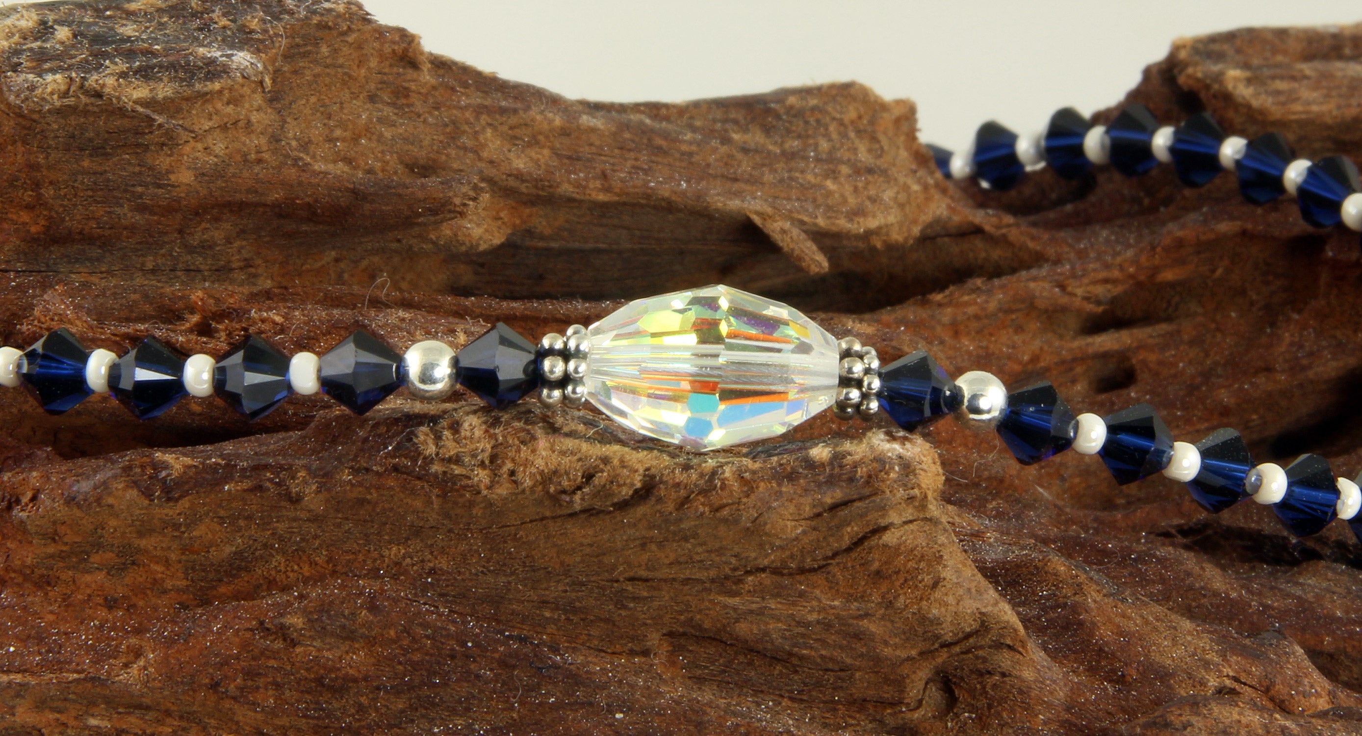 Kismet Something Blue Crystal Wedding Anklet - Elegant Bridal Jewelry for Wedding Day & Something Blue Tradition | Perfect for Brides, Bridesmaids & Wedding Accessories