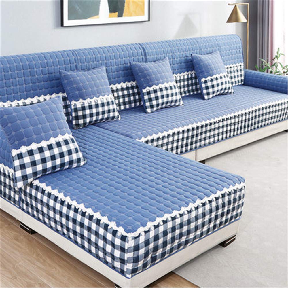 Premium L-Shaped Sectional Sofa Cover - Non-Slip Furniture Protector for Pets & Kids - Waterproof, Washable Couch Cover for Living Room, Family Room & Home Theater