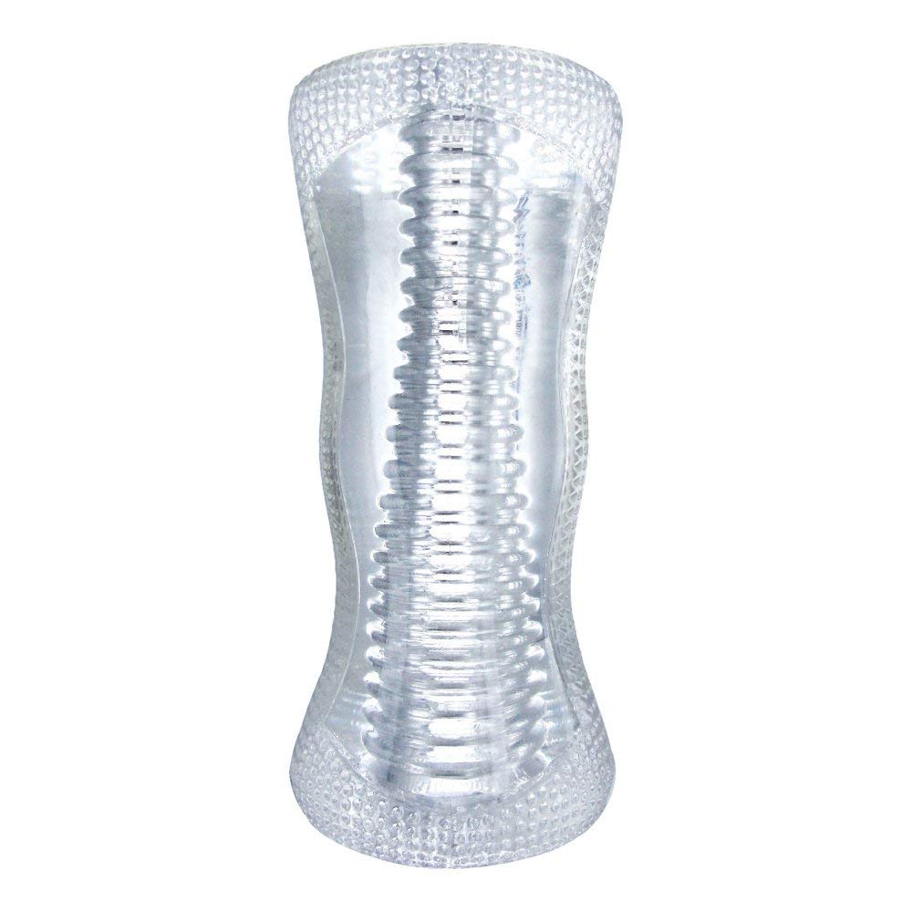 Premium Male Massager - Clear Sleeve Relaxation Toy for Men | Enhanced Pleasure & Stress Relief | Perfect for Solo Use, Couples Play & Sensual Exploration