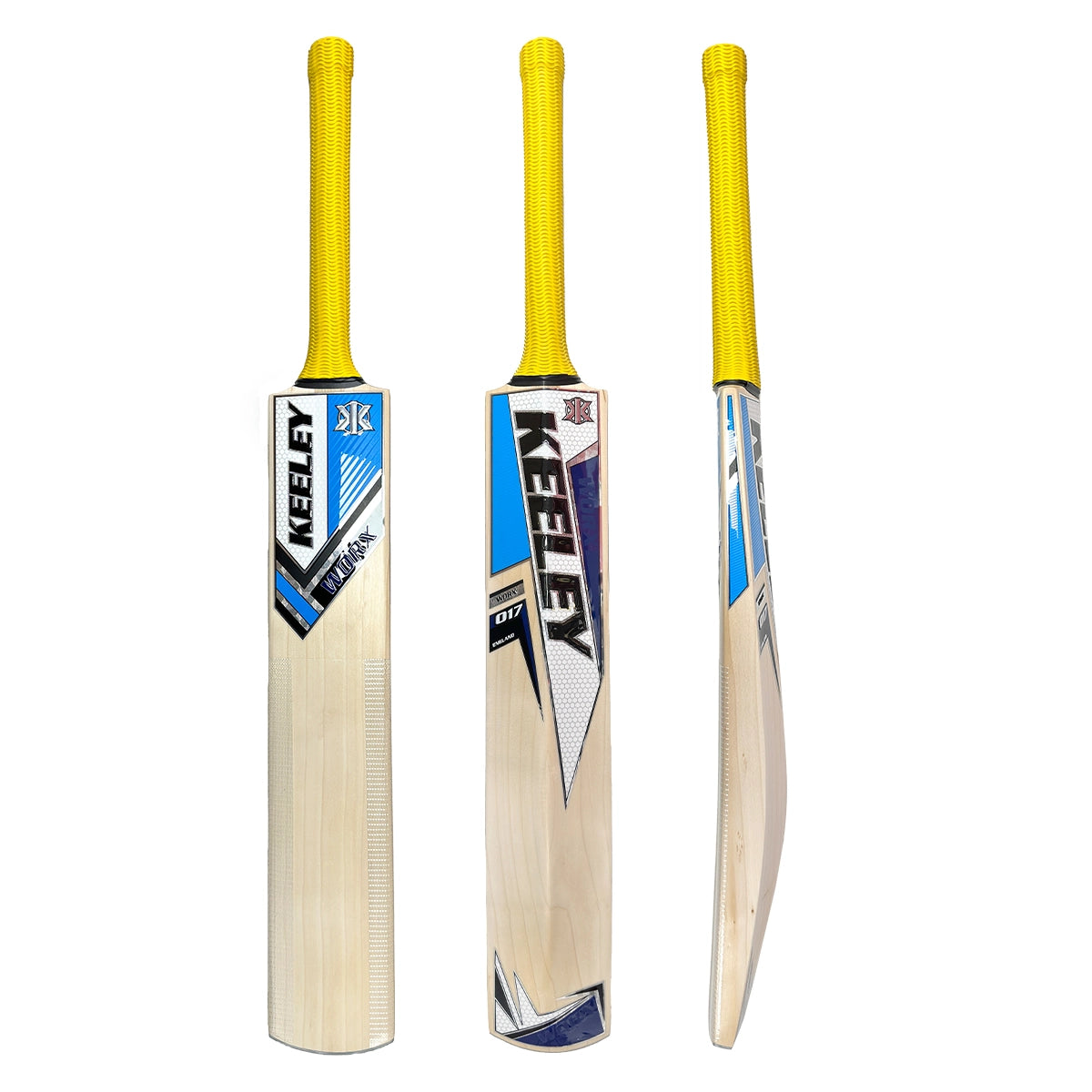 Keeley Worx Grade 2 Junior Cricket Bat - Lightweight Youth Cricket Equipment for Kids & Beginners | Perfect for Practice, Training & Matches