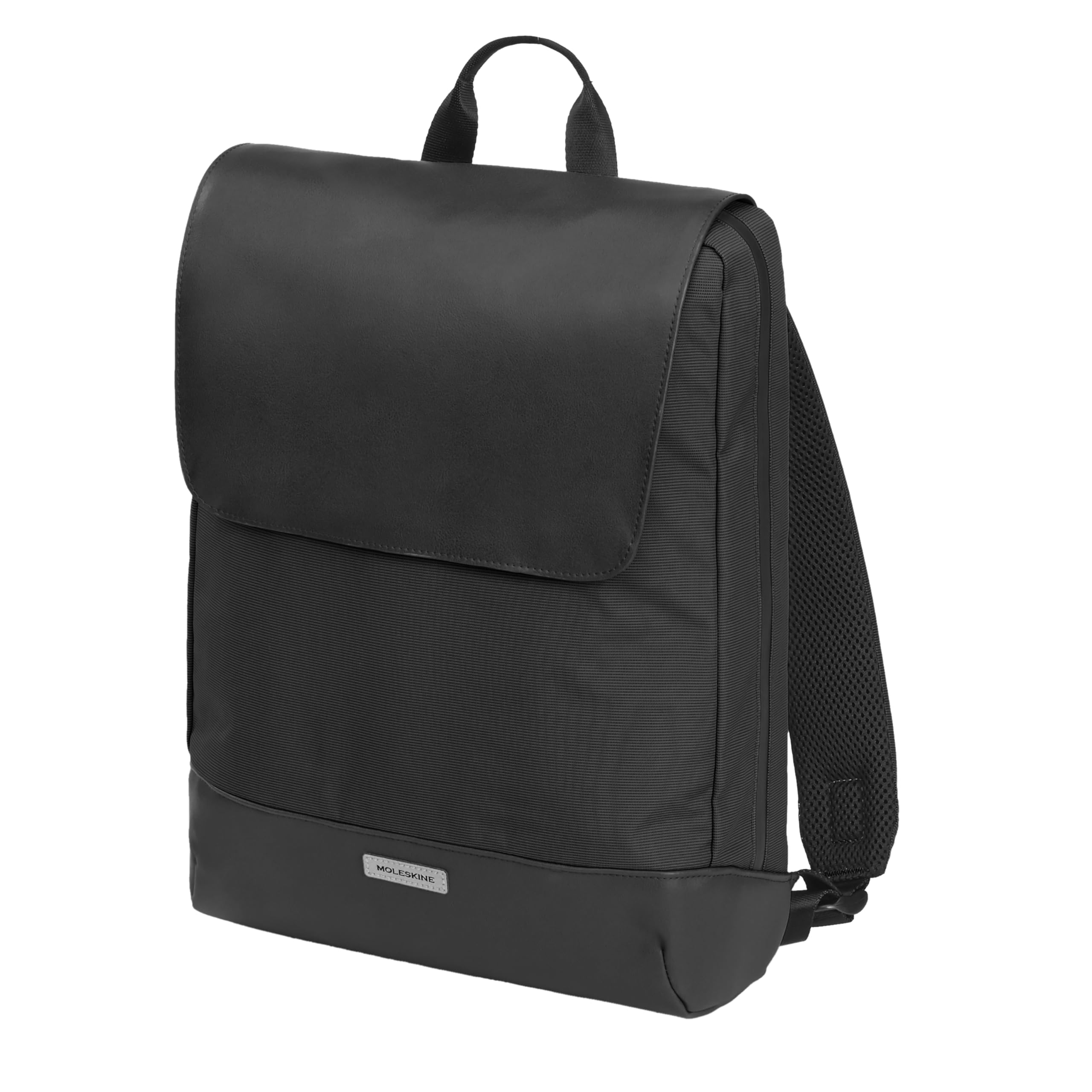 Moleskine Metro Collection Slim Laptop Backpack - Lightweight Tablet & 15 Inch Laptop Backpack (31x42x10cm) - Perfect for Work, School & Travel - Black
