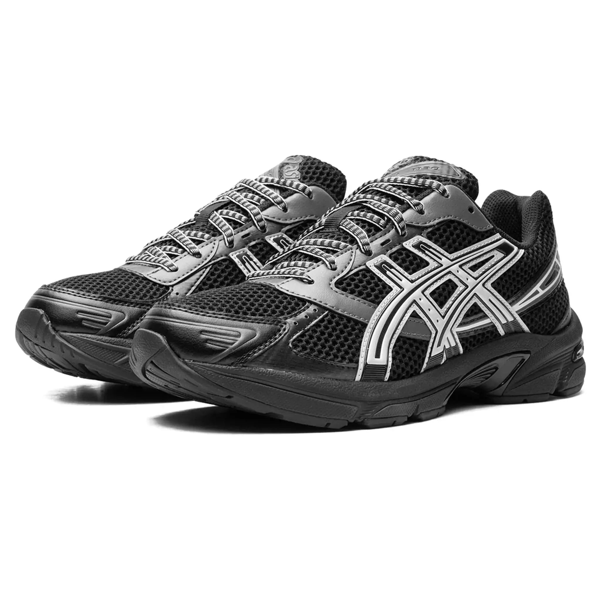 ASICS Gel 1130 Running Shoes for Men - Black/Glacier Grey - Lightweight Cushioned Sneakers for Jogging, Gym Workouts & Daily Wear