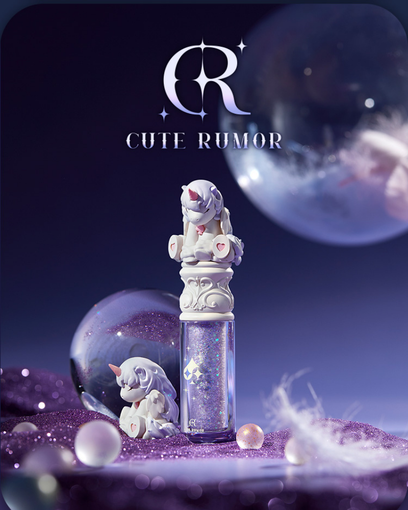 Sparkling Unicorn Liquid Eyeshadow - Long Lasting Shimmer & Glitter Makeup for Parties, Cosplay & Festive Occasions